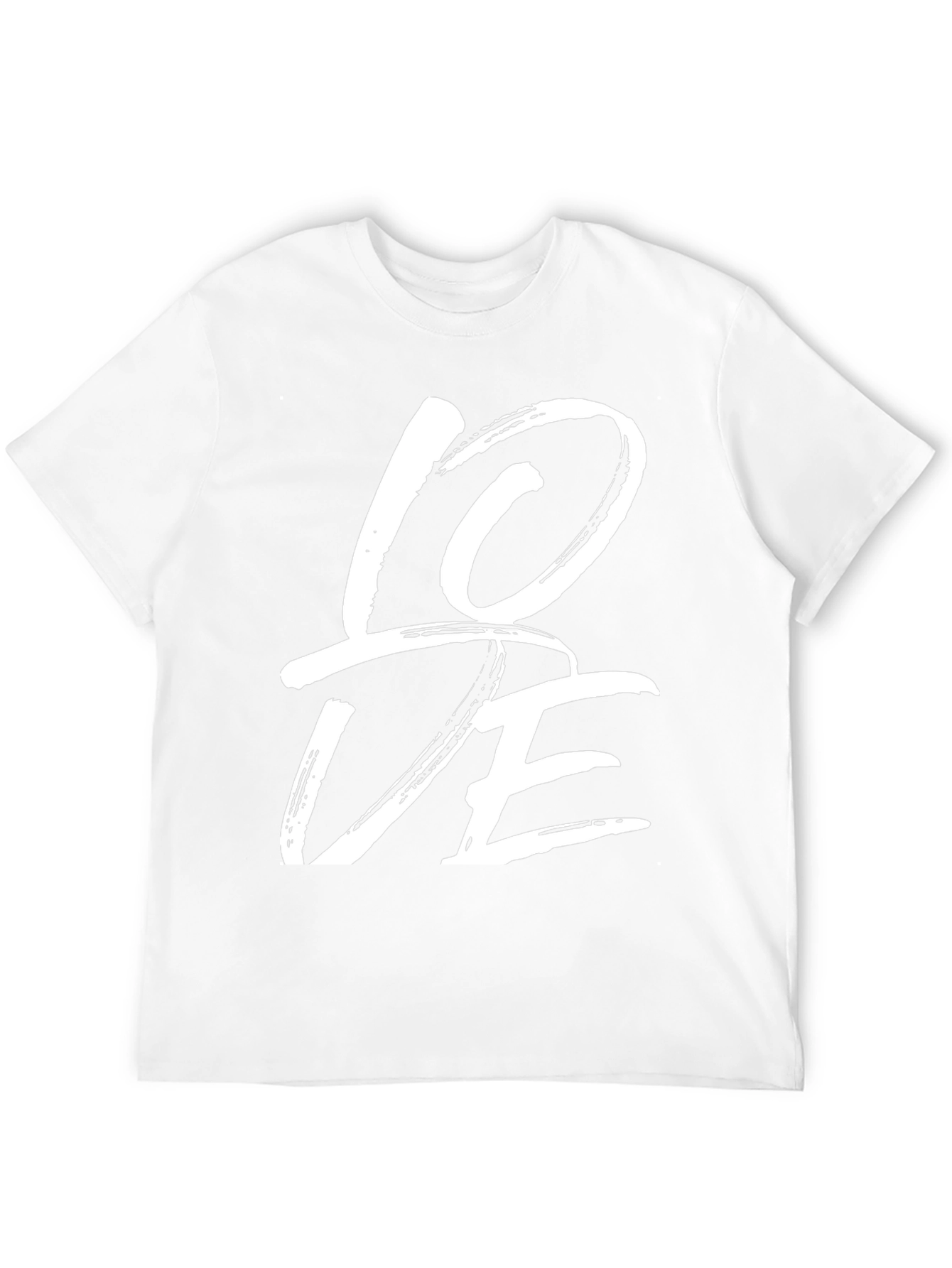 Love Graphic Tee - Stylish Black Casual T-Shirt