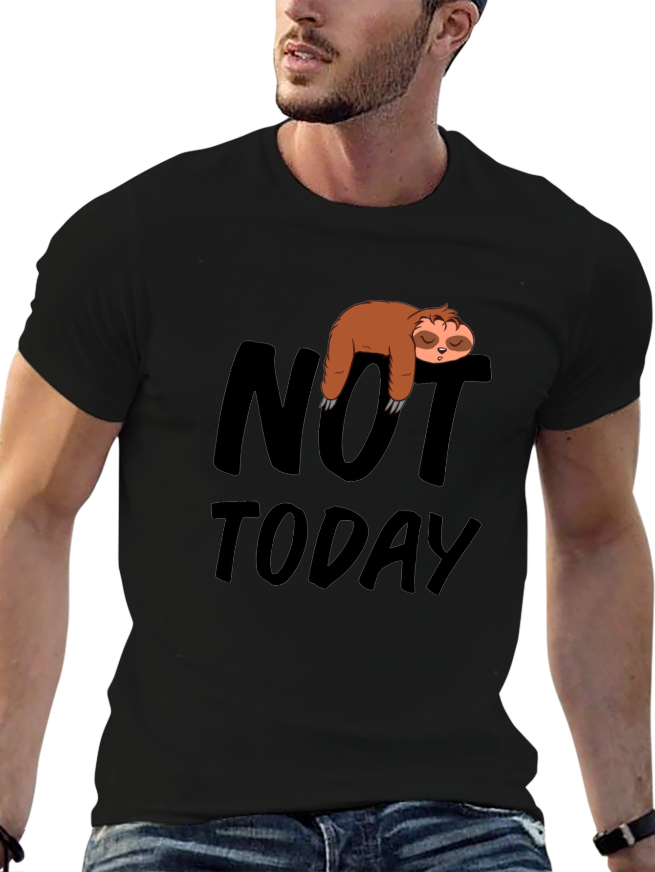 Not Today Sloth Graphic Tee
