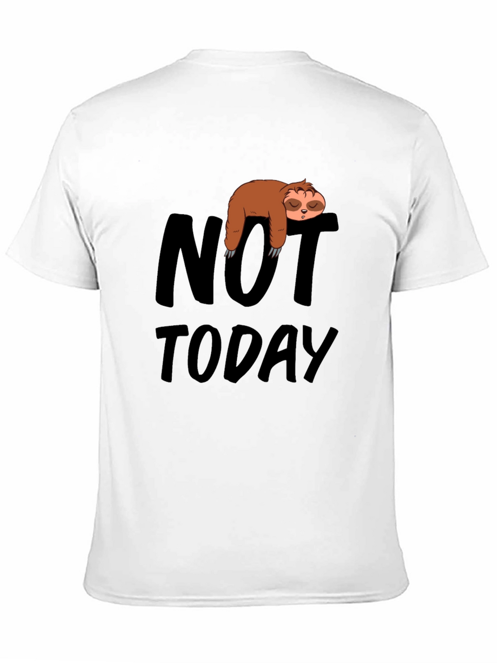Not Today Sloth Graphic Tee