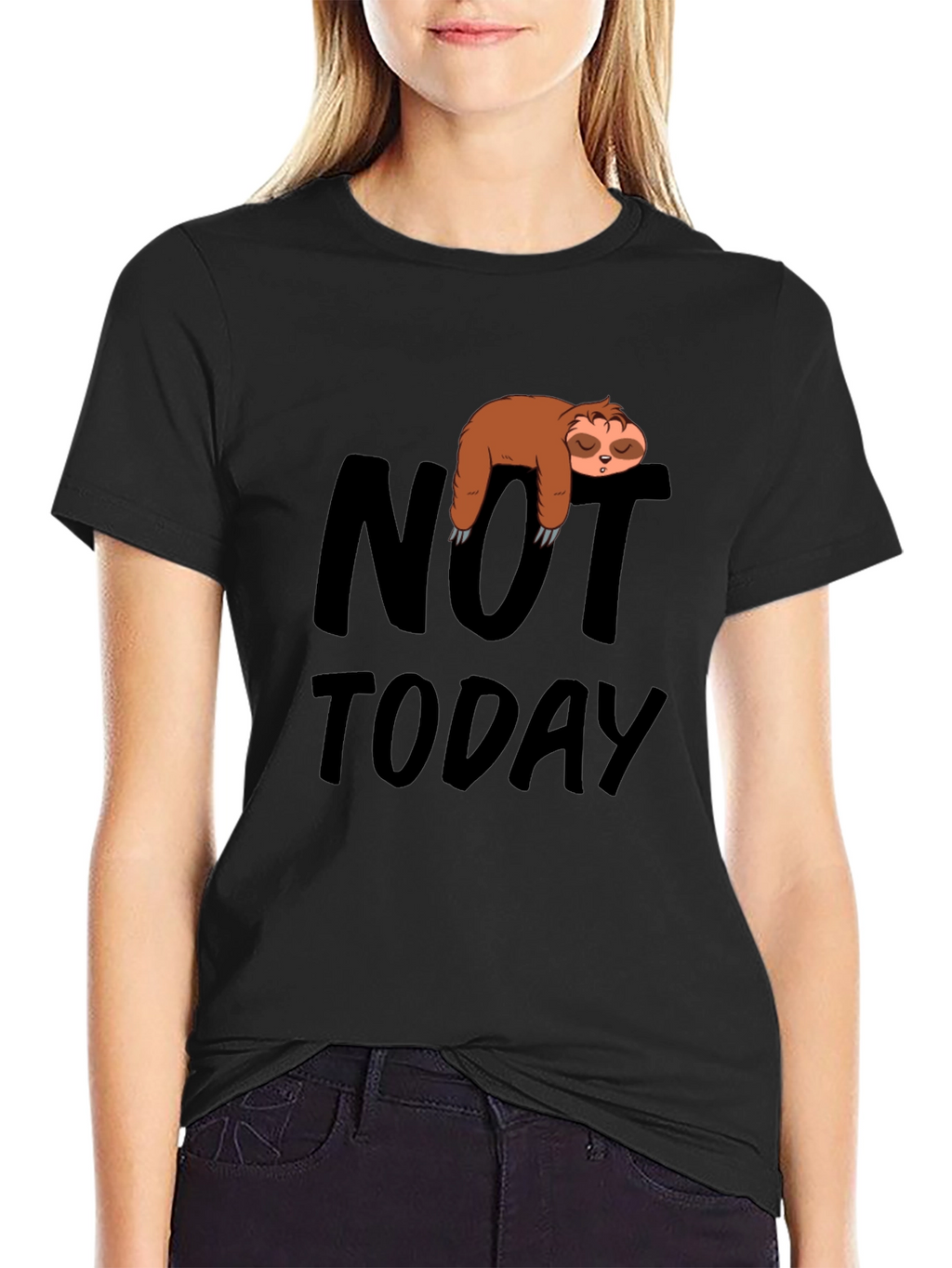 Not Today Sloth Graphic Tee