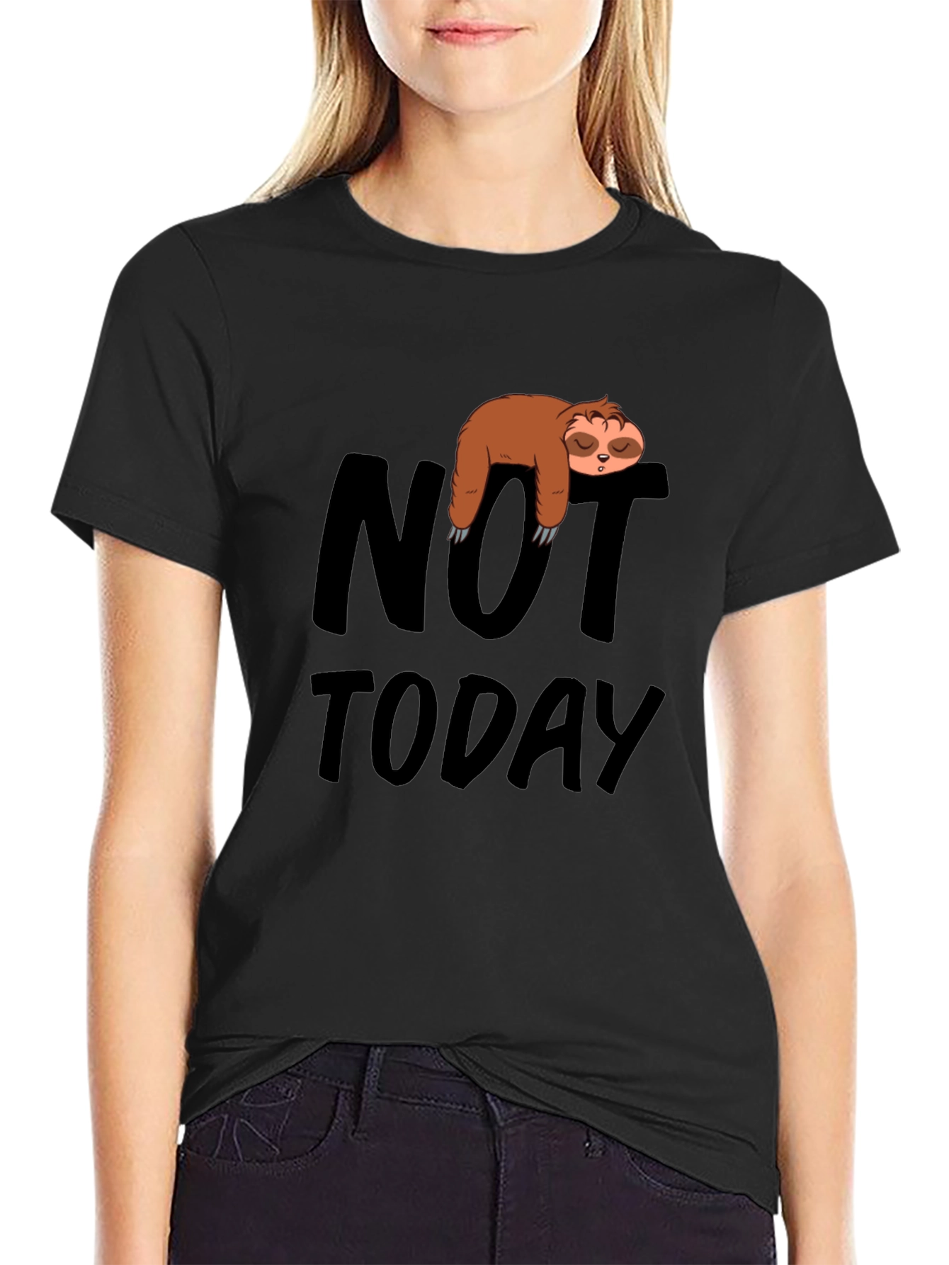 Not Today Sloth Graphic Tee