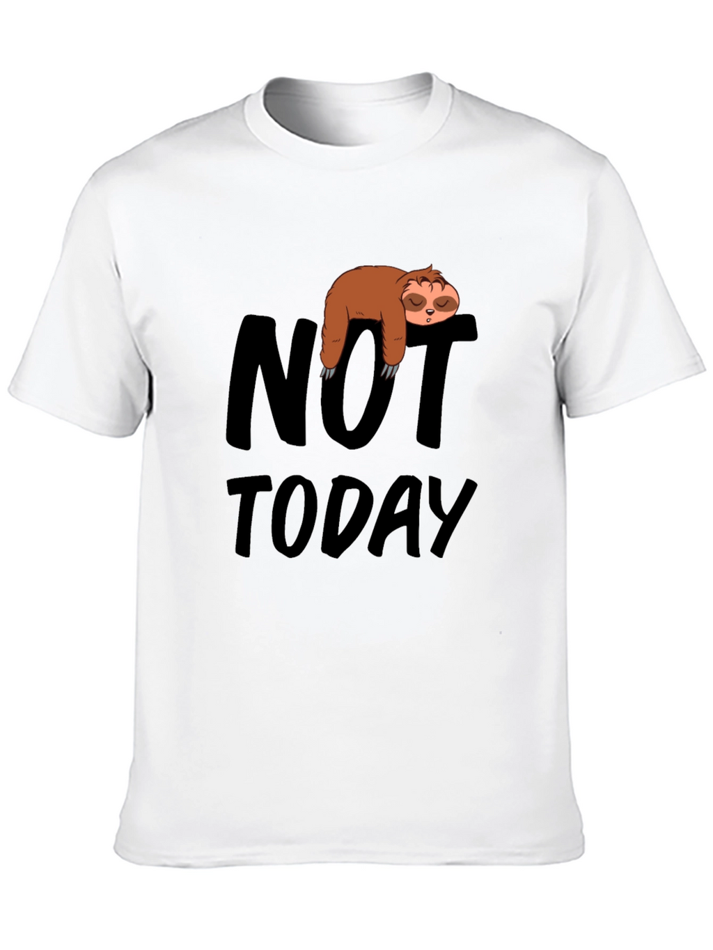 Not Today Sloth Graphic Tee