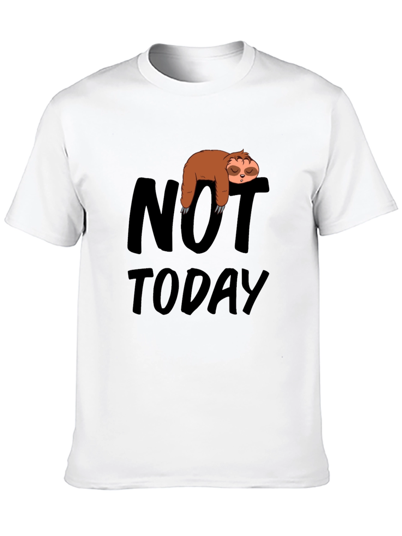 Not Today Sloth Graphic Tee