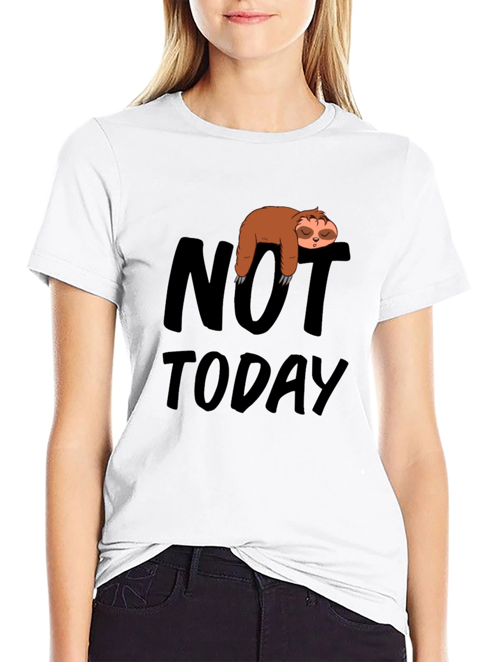 Not Today Sloth Graphic Tee