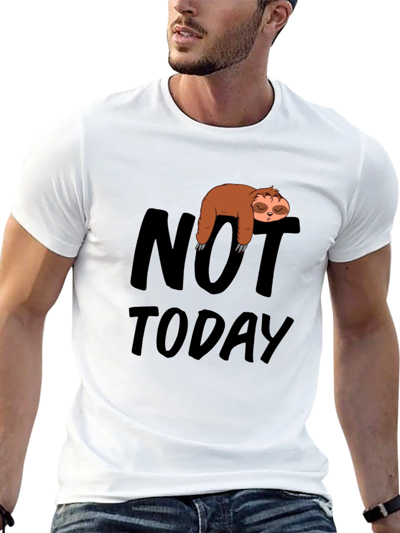 Not Today Sloth Graphic Tee