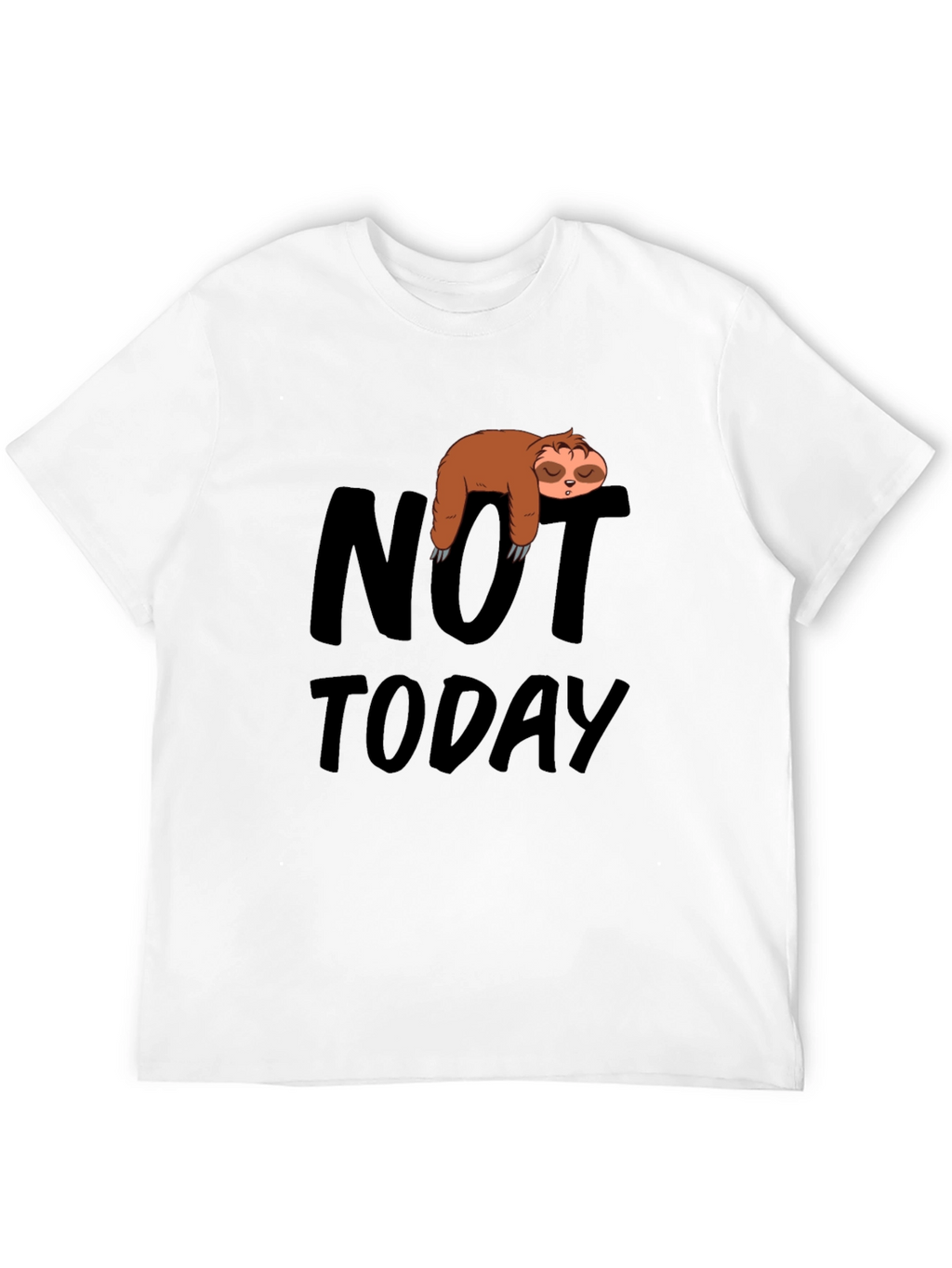 Not Today Sloth Graphic Tee