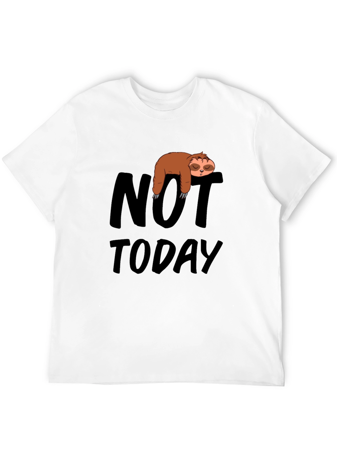 Not Today Sloth Graphic Tee