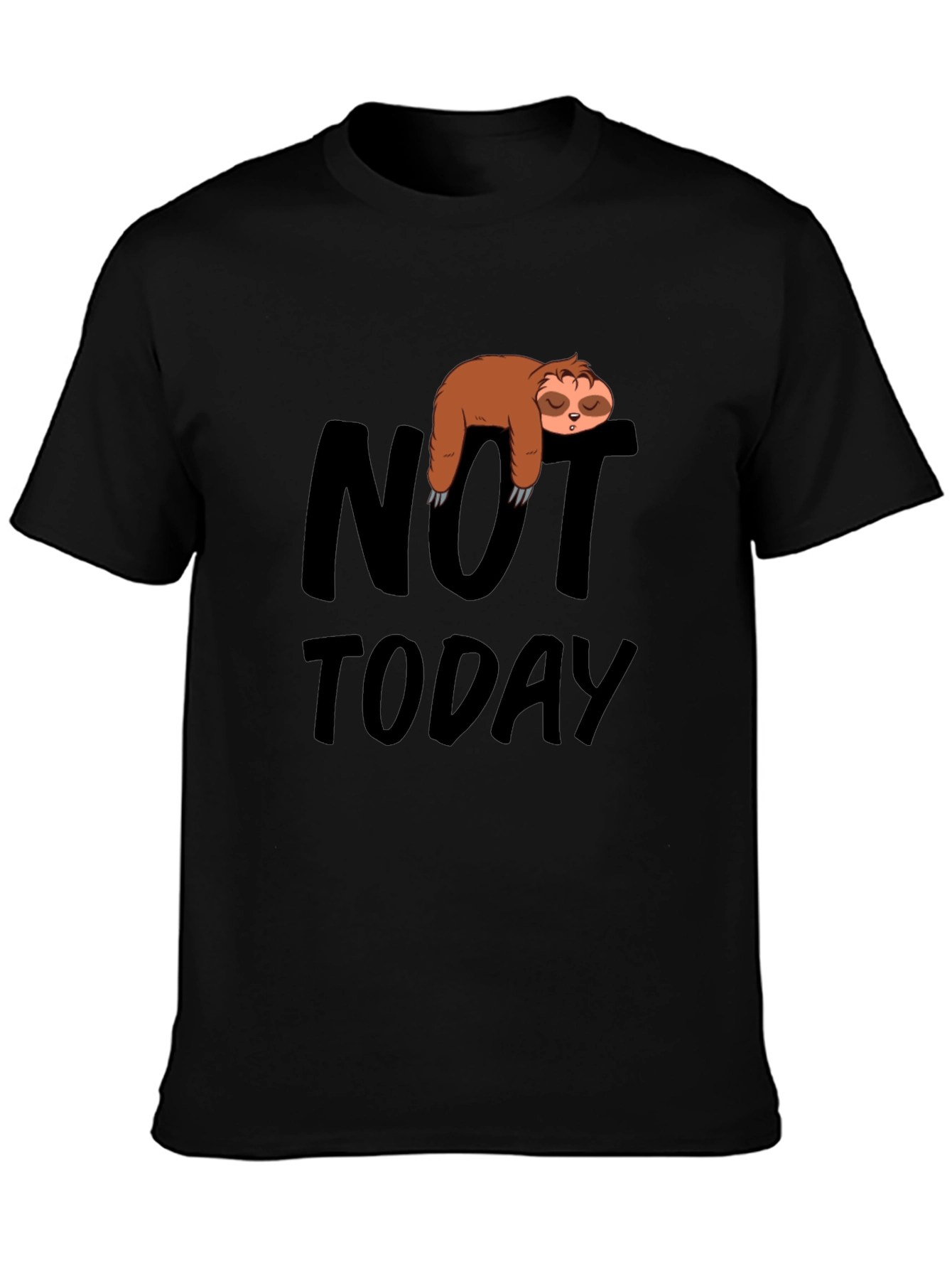 Not Today Sloth Graphic Tee