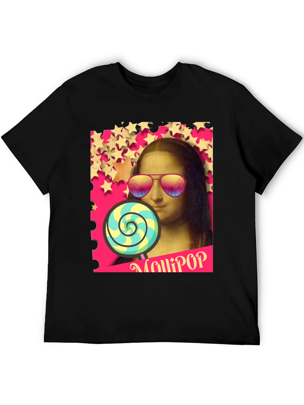 Mona Lisa Lollipop Graphic Tee