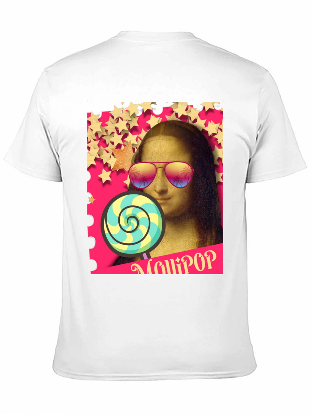 Mona Lisa Lollipop Graphic Tee