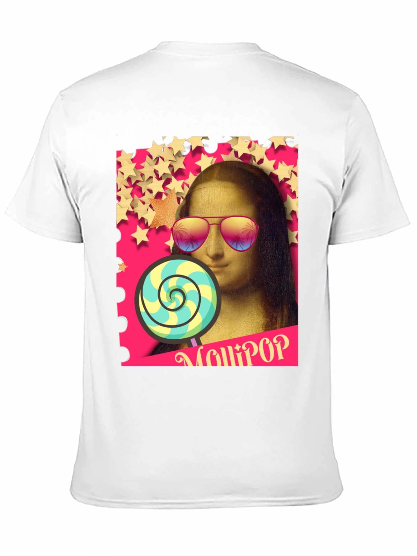 Mona Lisa Lollipop Graphic Tee