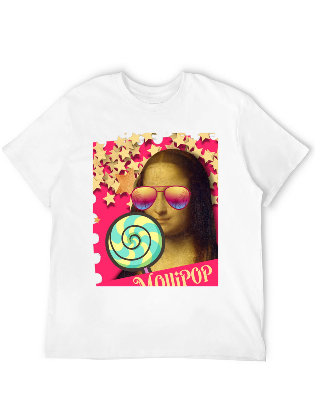 Mona Lisa Lollipop Graphic Tee