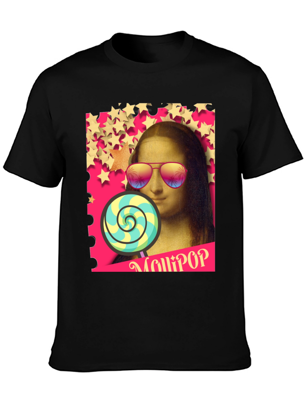 Mona Lisa Lollipop Graphic Tee