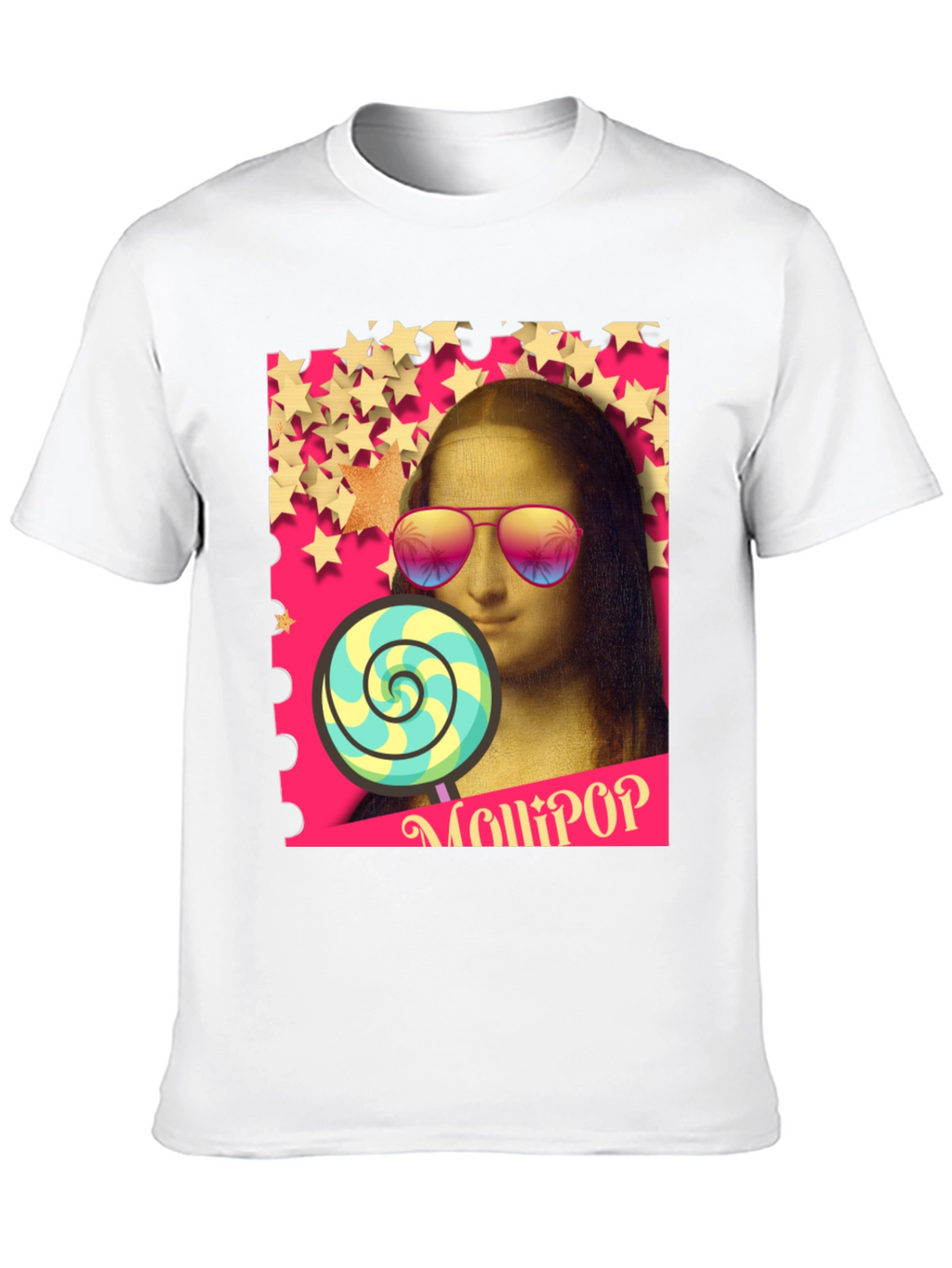 Mona Lisa Lollipop Graphic Tee