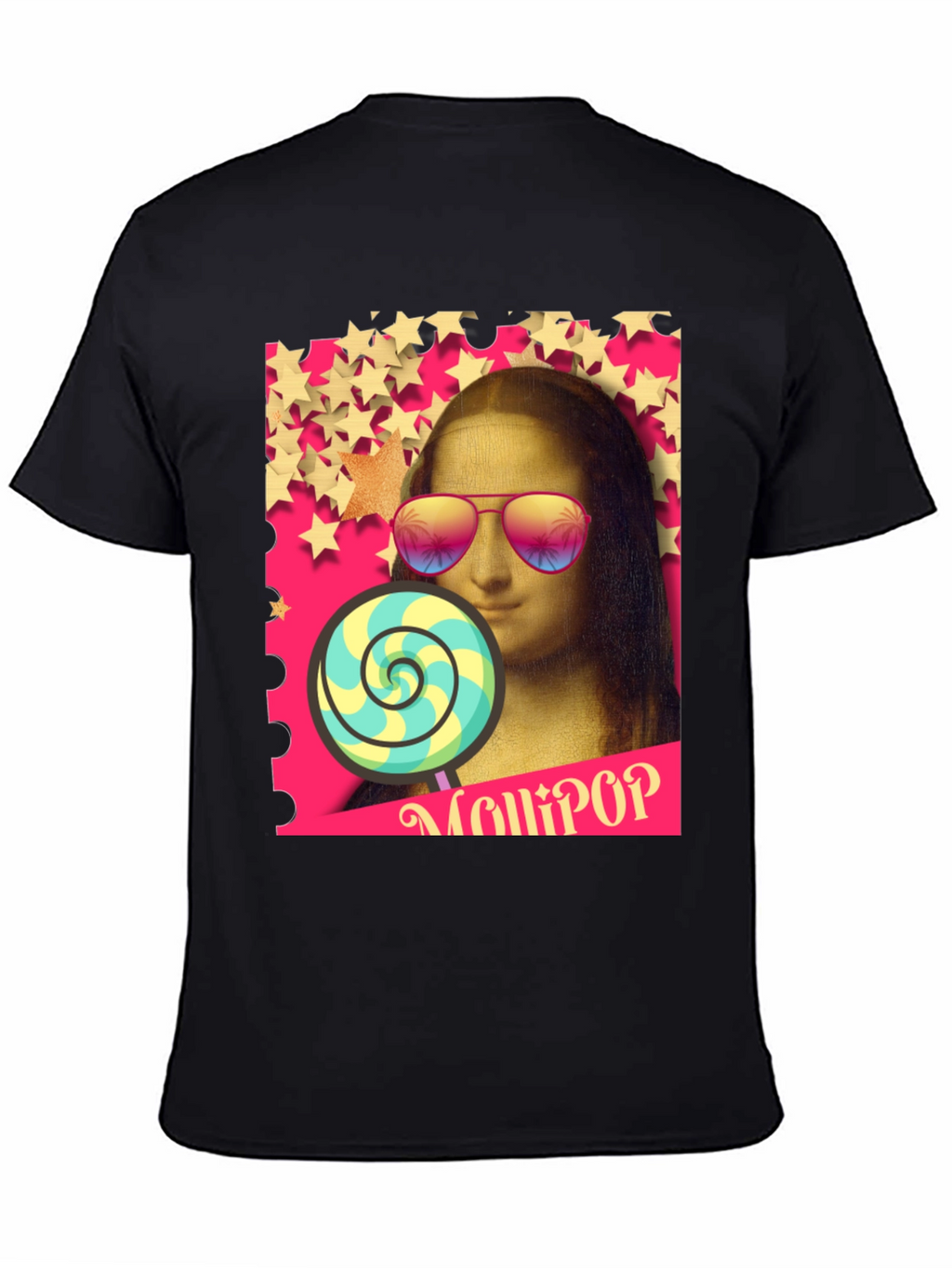 Mona Lisa Lollipop Graphic Tee