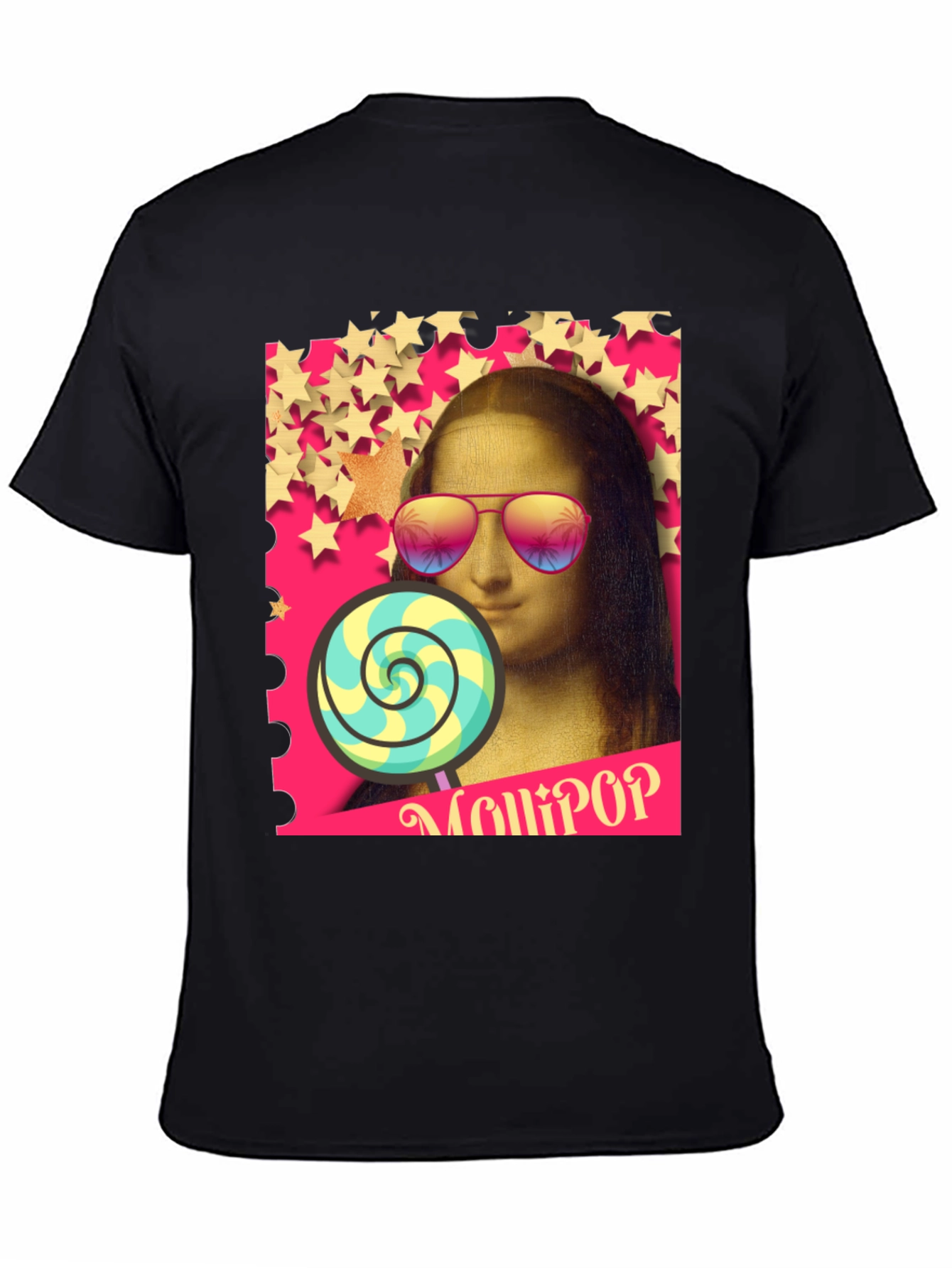 Mona Lisa Lollipop Graphic Tee