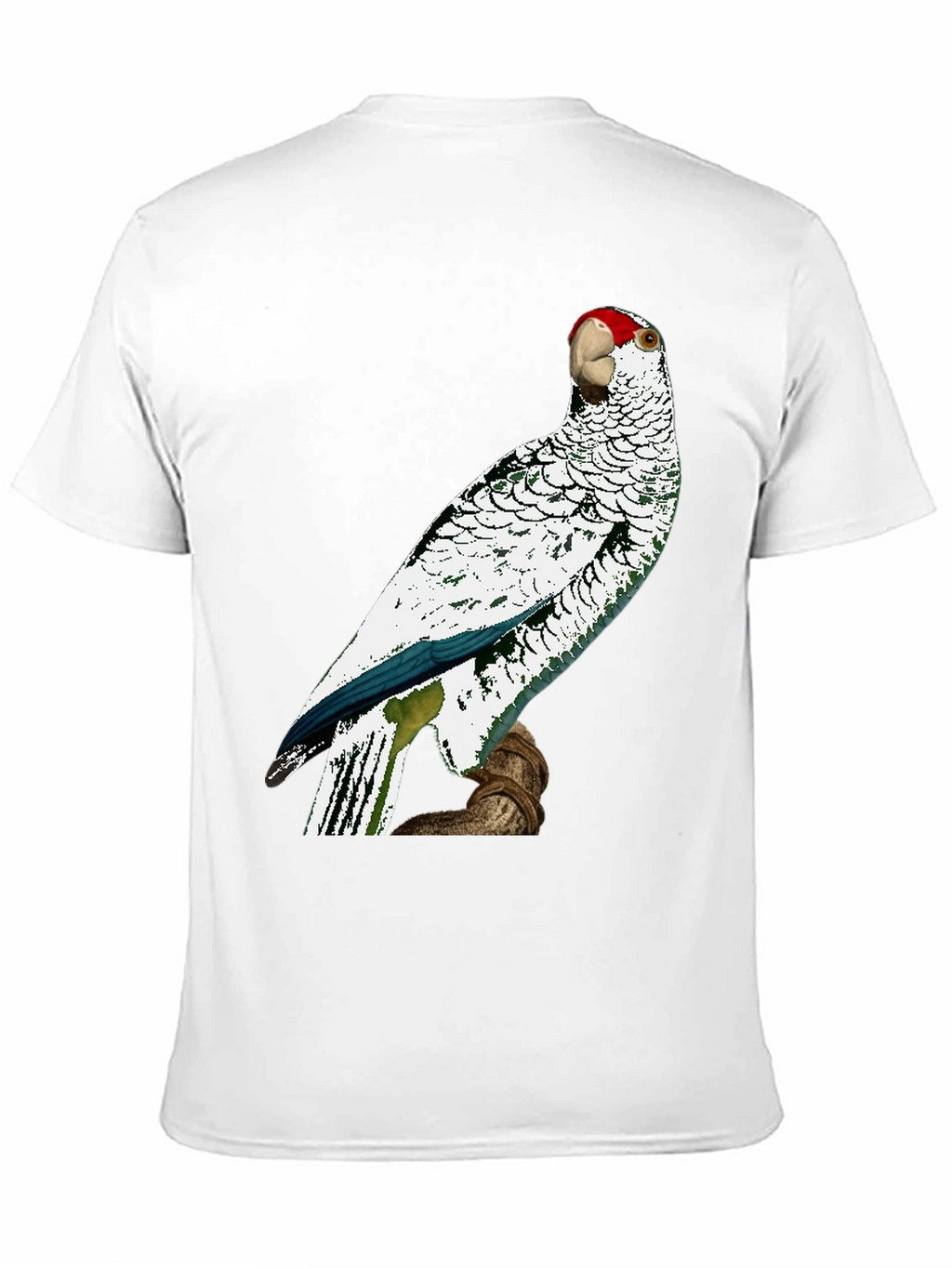 Parrot Graphic Tee - Unique Bird Design