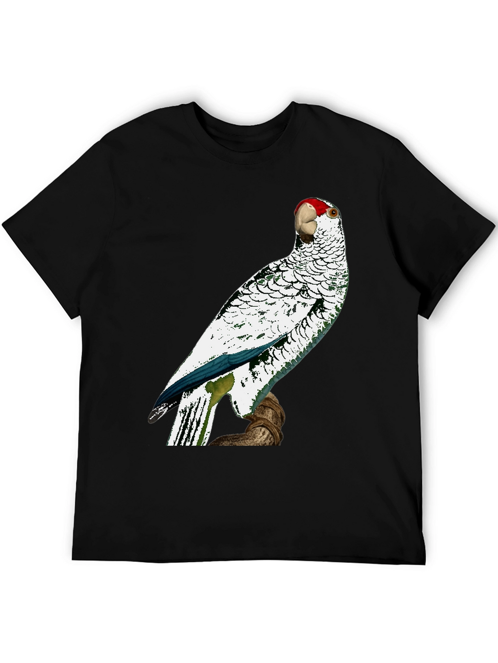 Parrot Graphic Tee - Unique Bird Design