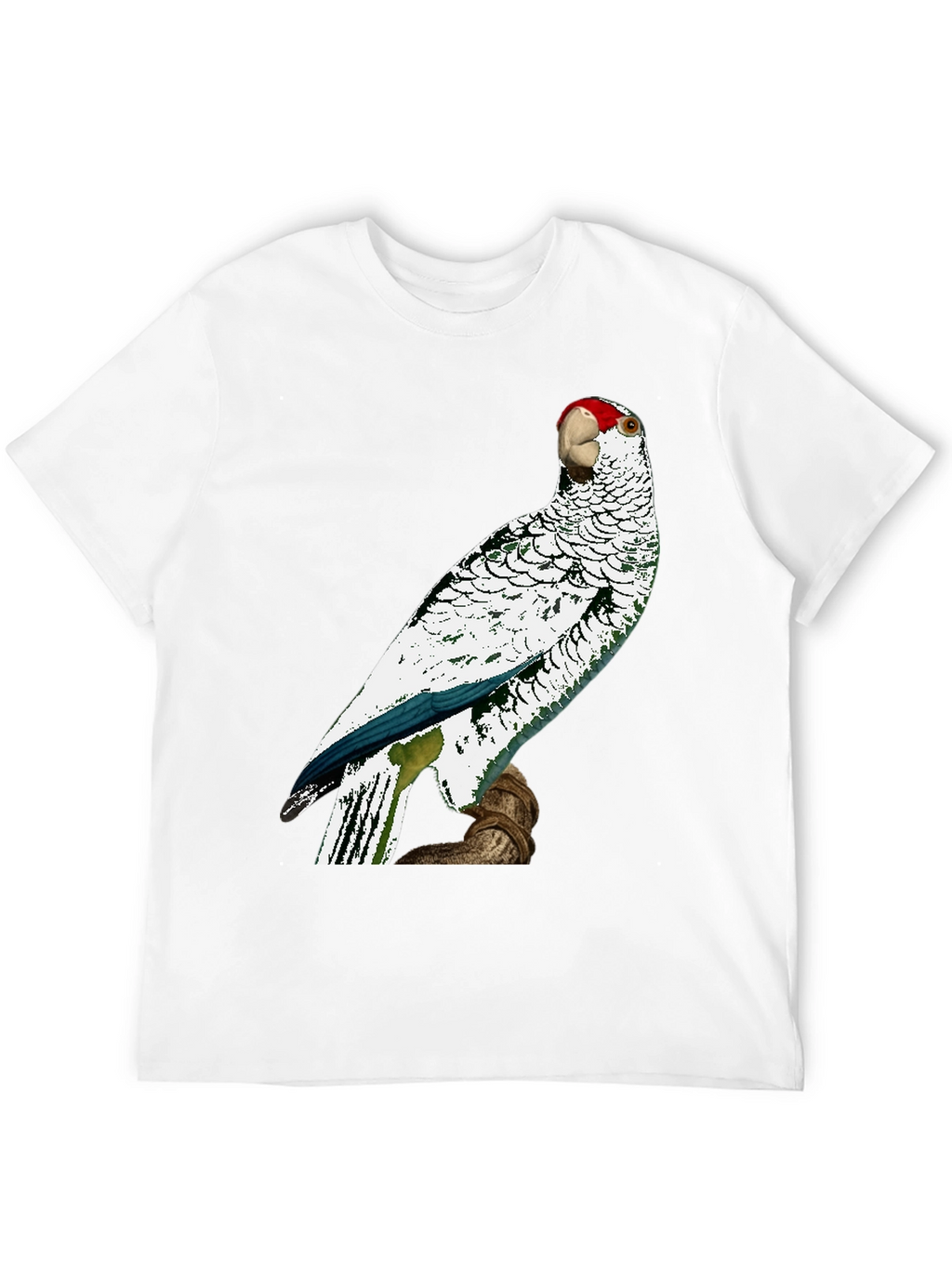 Parrot Graphic Tee - Unique Bird Design