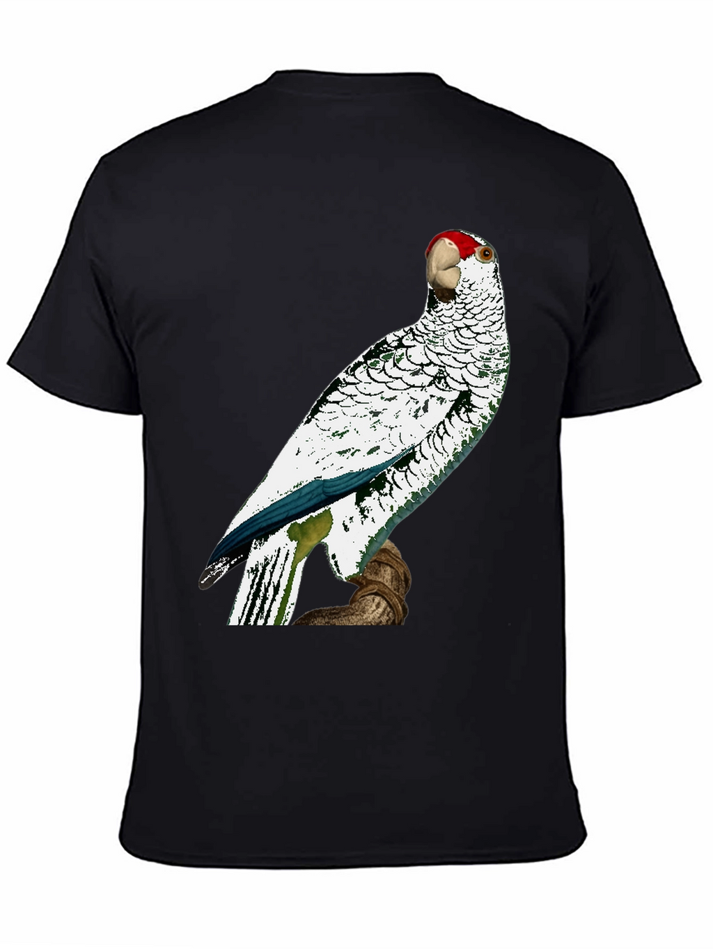 Parrot Graphic Tee - Unique Bird Design