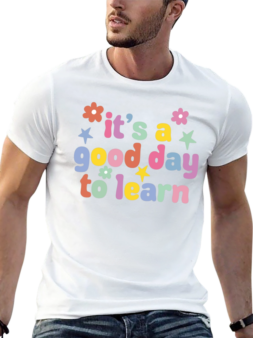 Its a Good Day to Learn Black T-Shirt