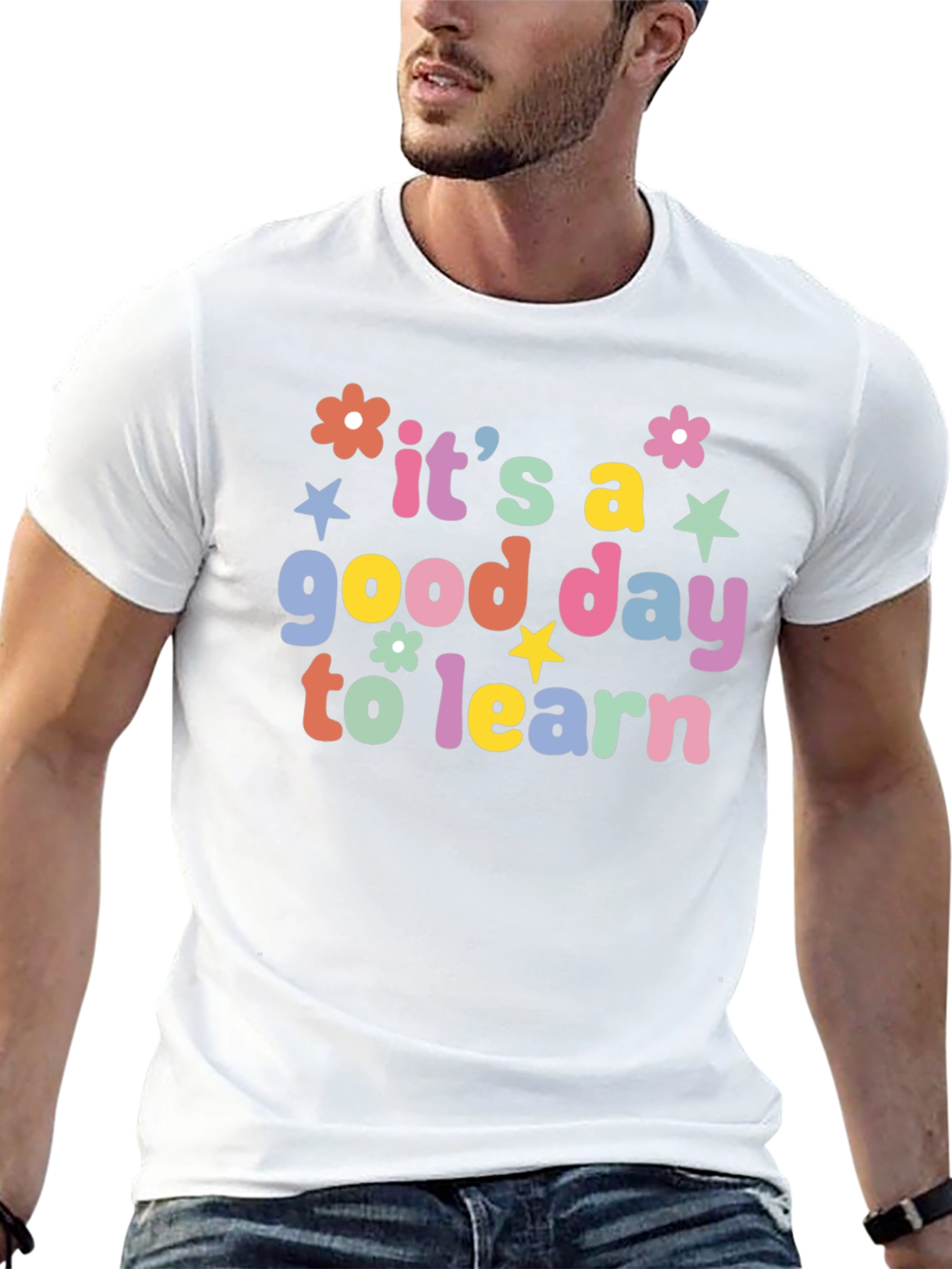 Its a Good Day to Learn Black T-Shirt