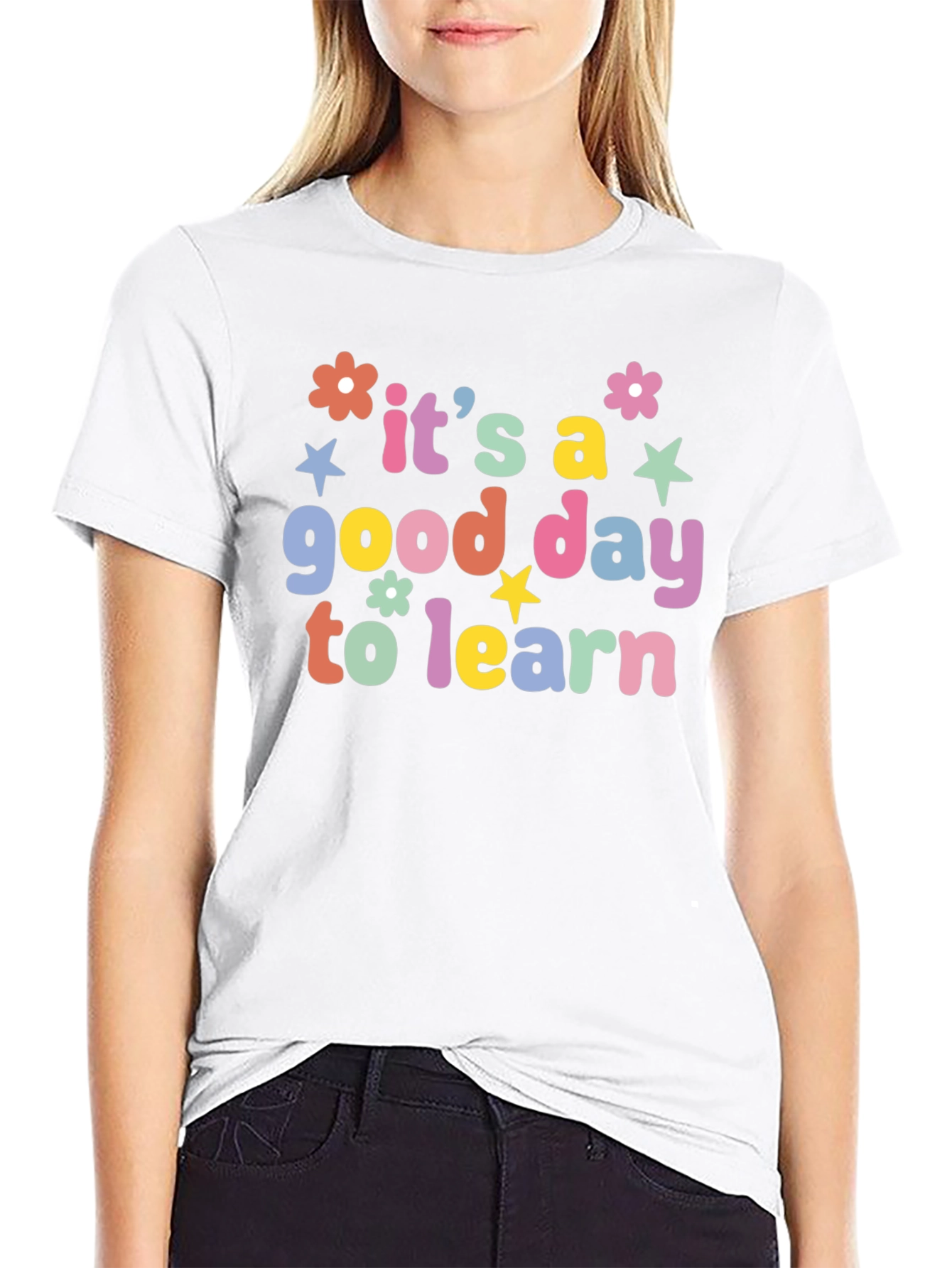 Its a Good Day to Learn Black T-Shirt