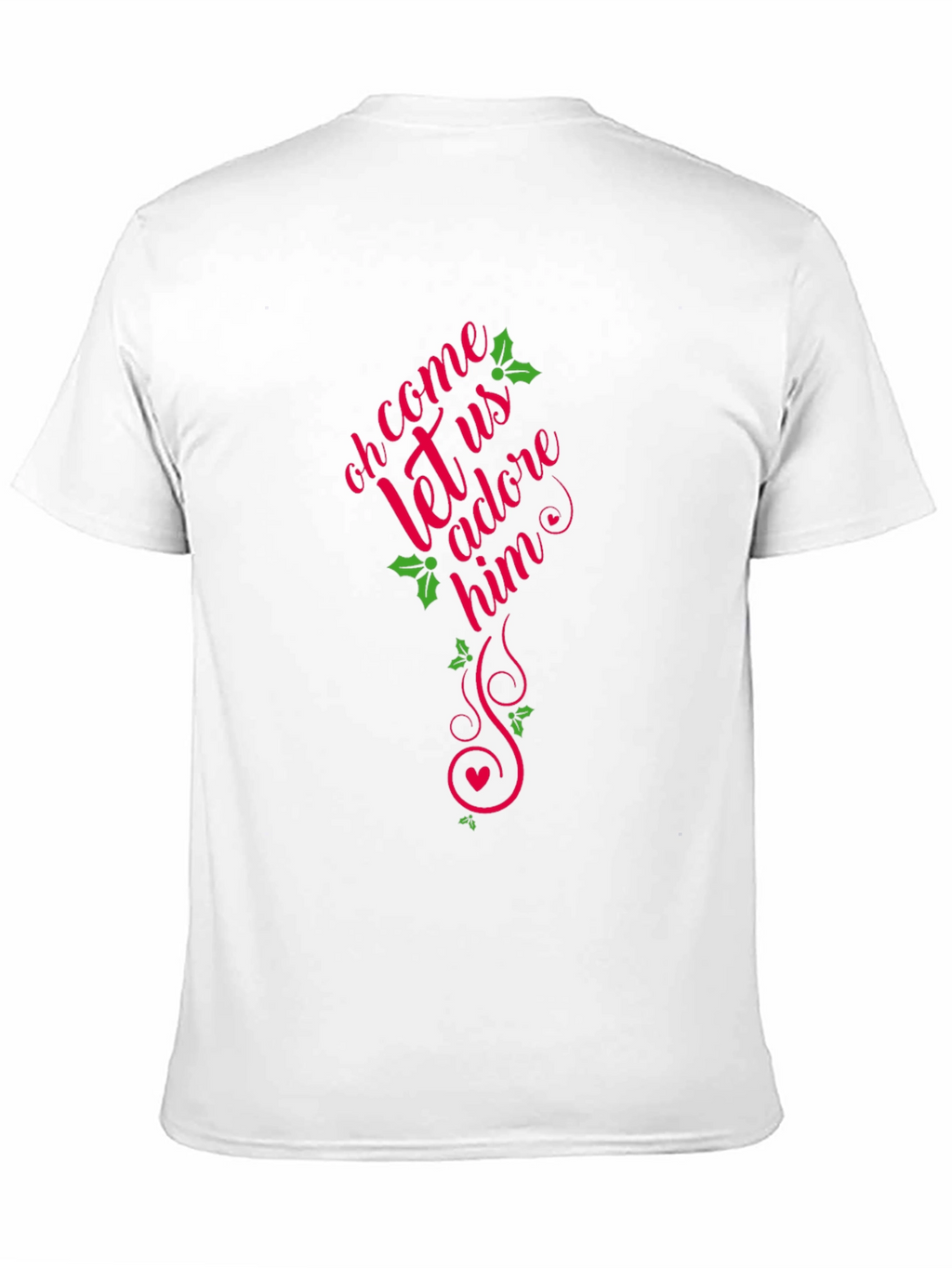 Oh Come Let Us Adore Him Christmas T-Shirt
