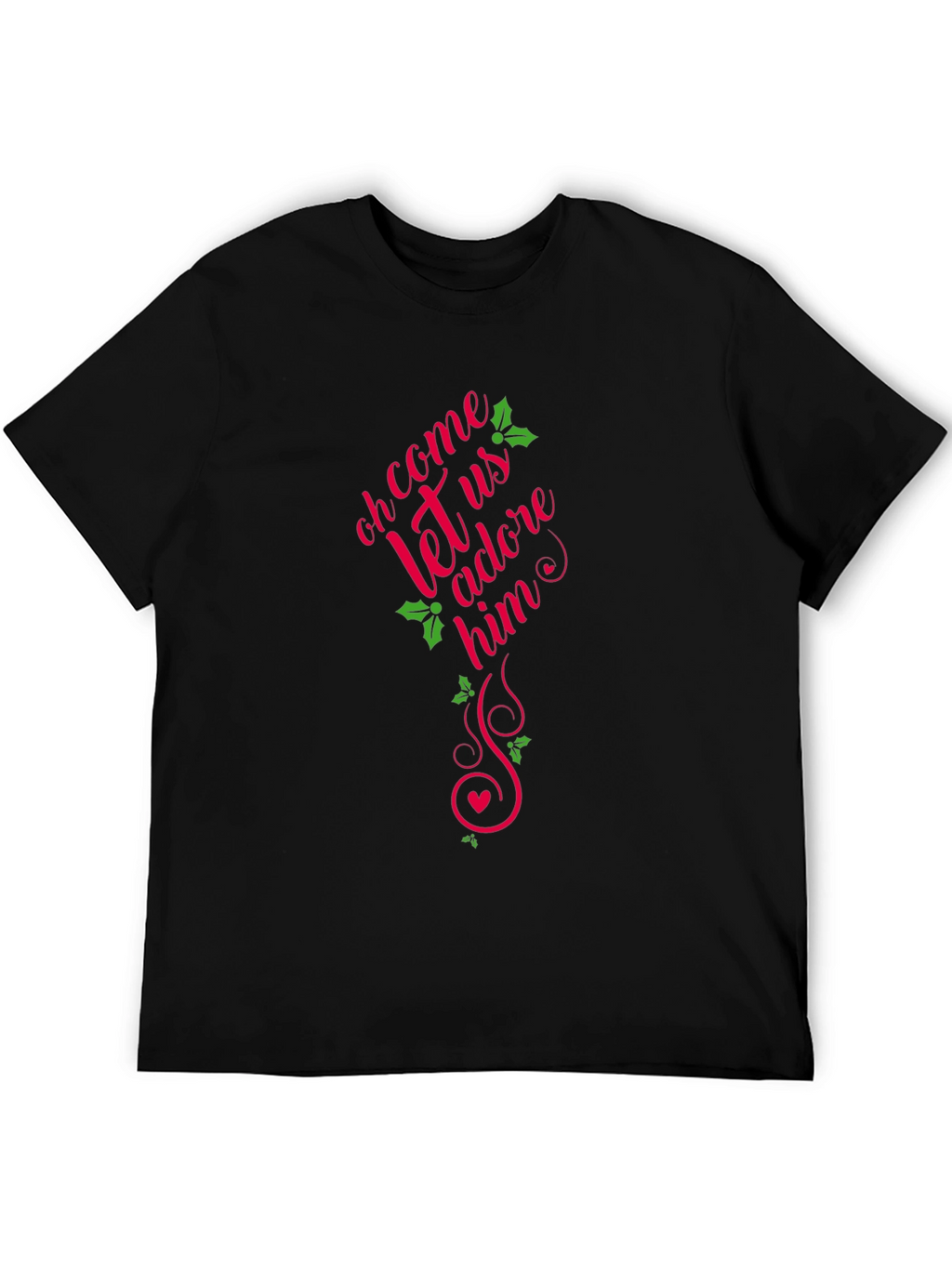 Oh Come Let Us Adore Him Christmas T-Shirt