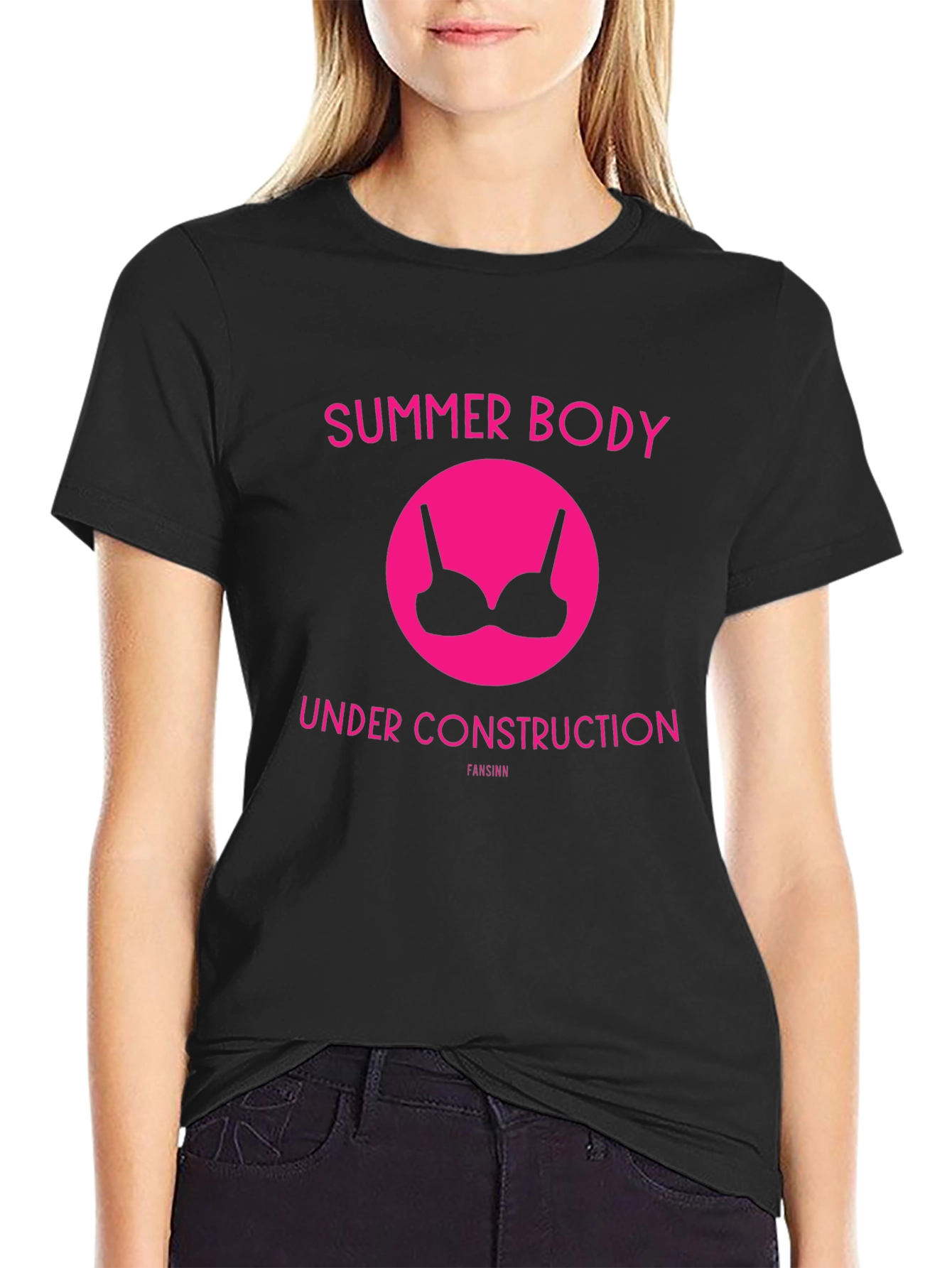 Summer Body Under Construction Graphic Tee