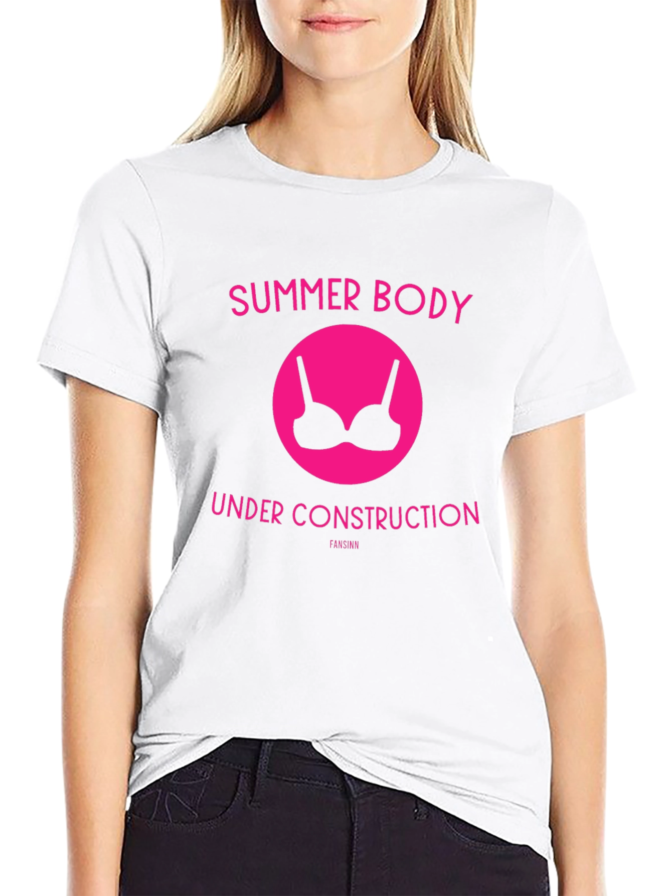 Summer Body Under Construction Graphic Tee