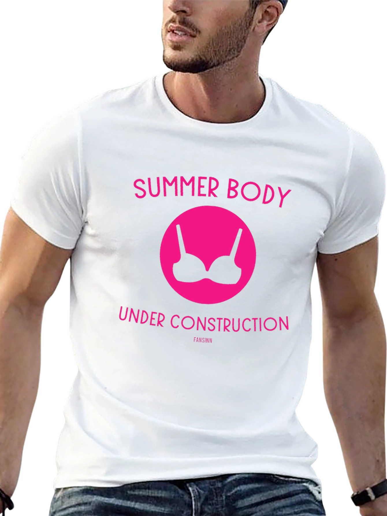 Summer Body Under Construction Graphic Tee