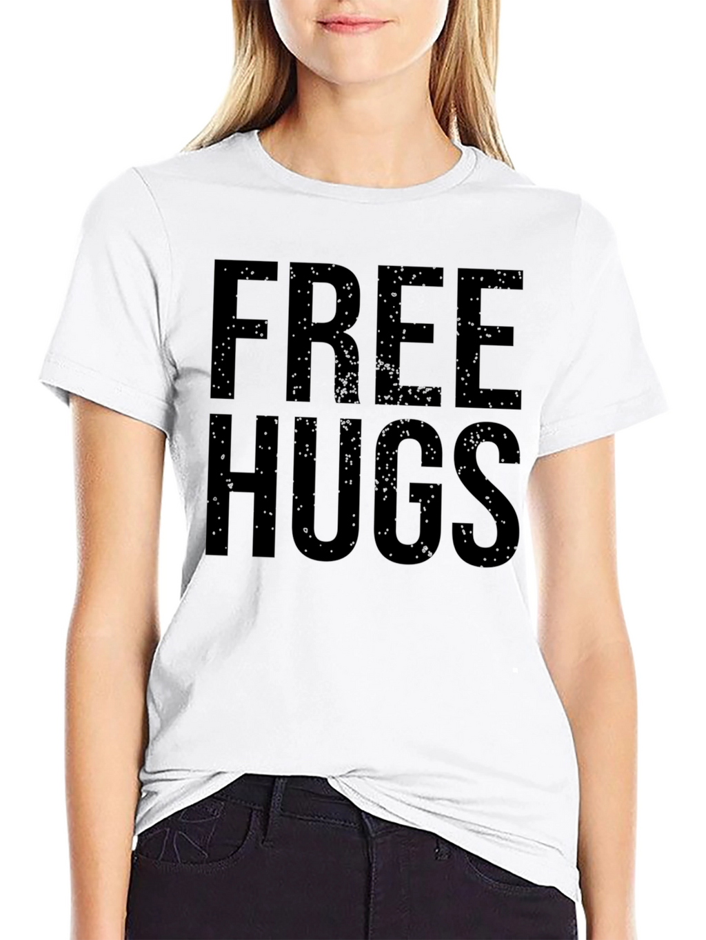 Free Hugs Graphic Tee - Soft Cotton Crewneck