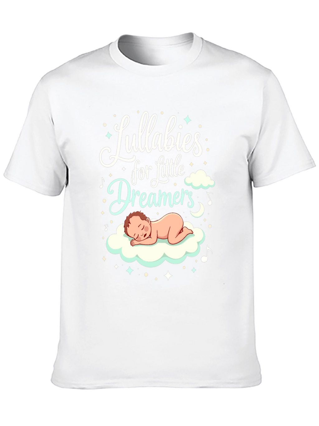 Lullabies for Little Dreamers Black Graphic Tee
