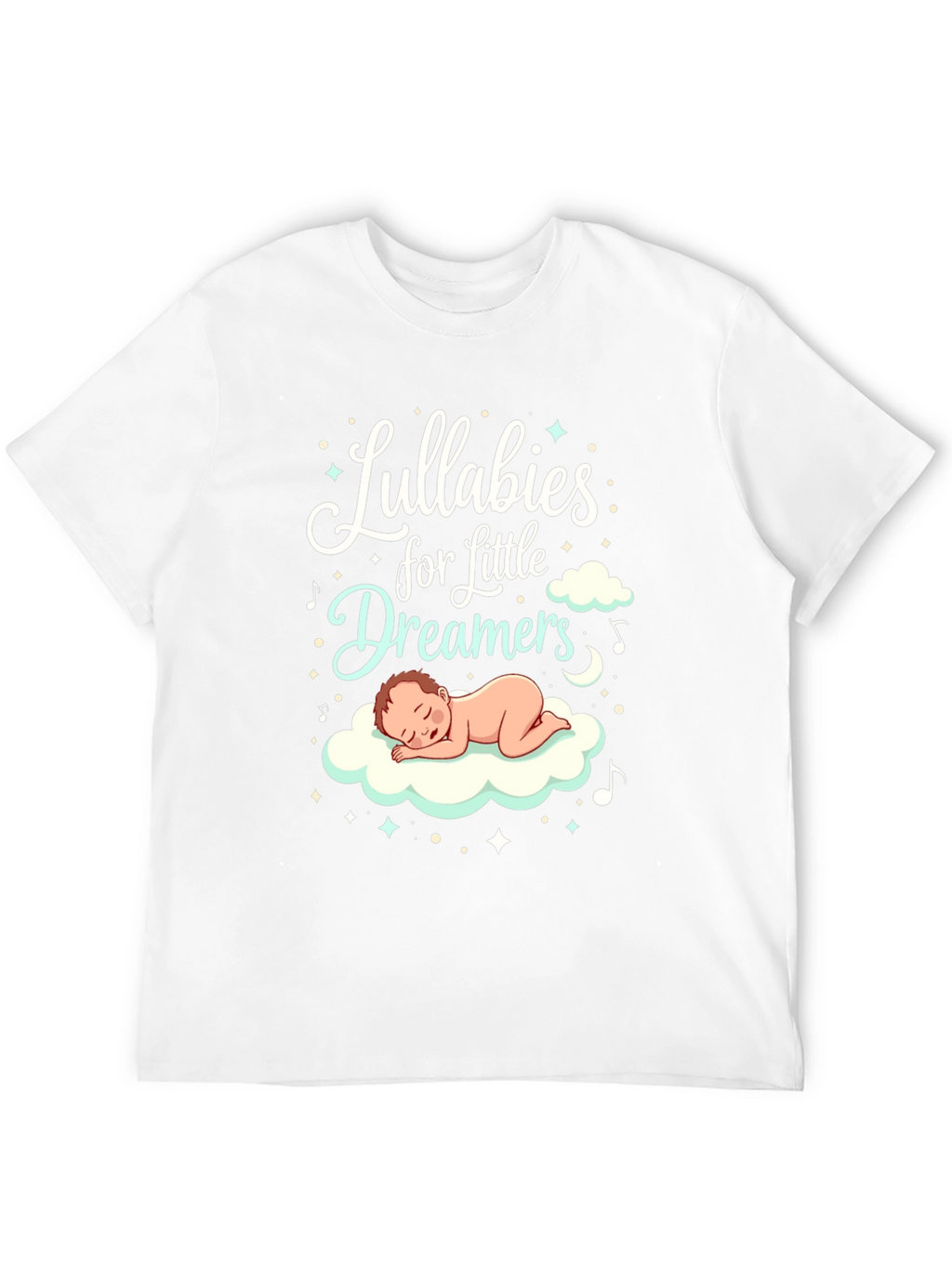 Lullabies for Little Dreamers Black Graphic Tee