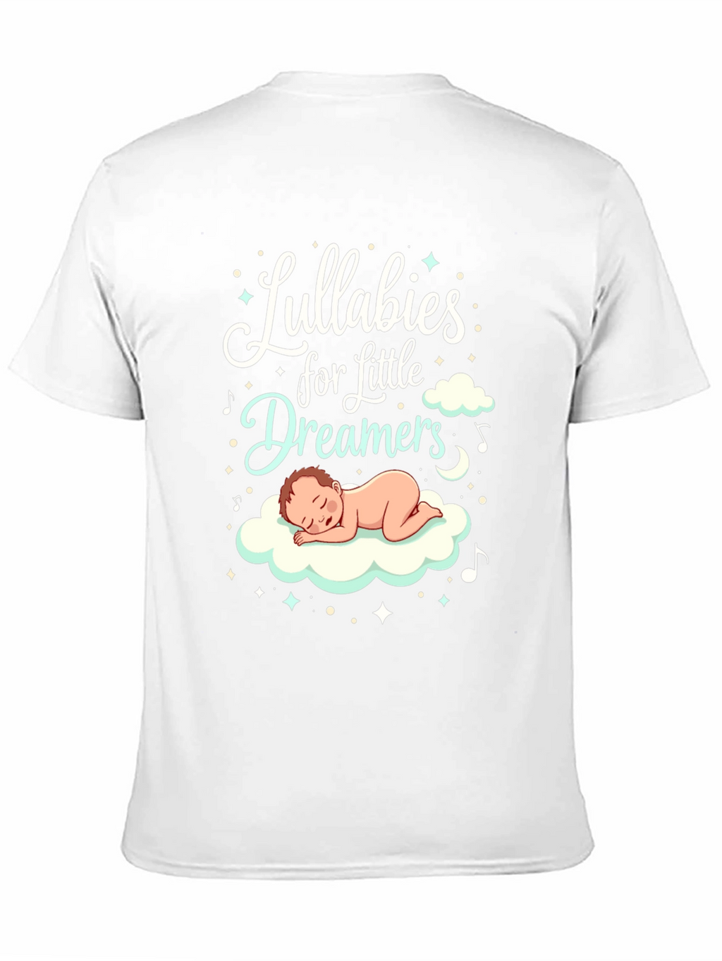 Lullabies for Little Dreamers Black Graphic Tee
