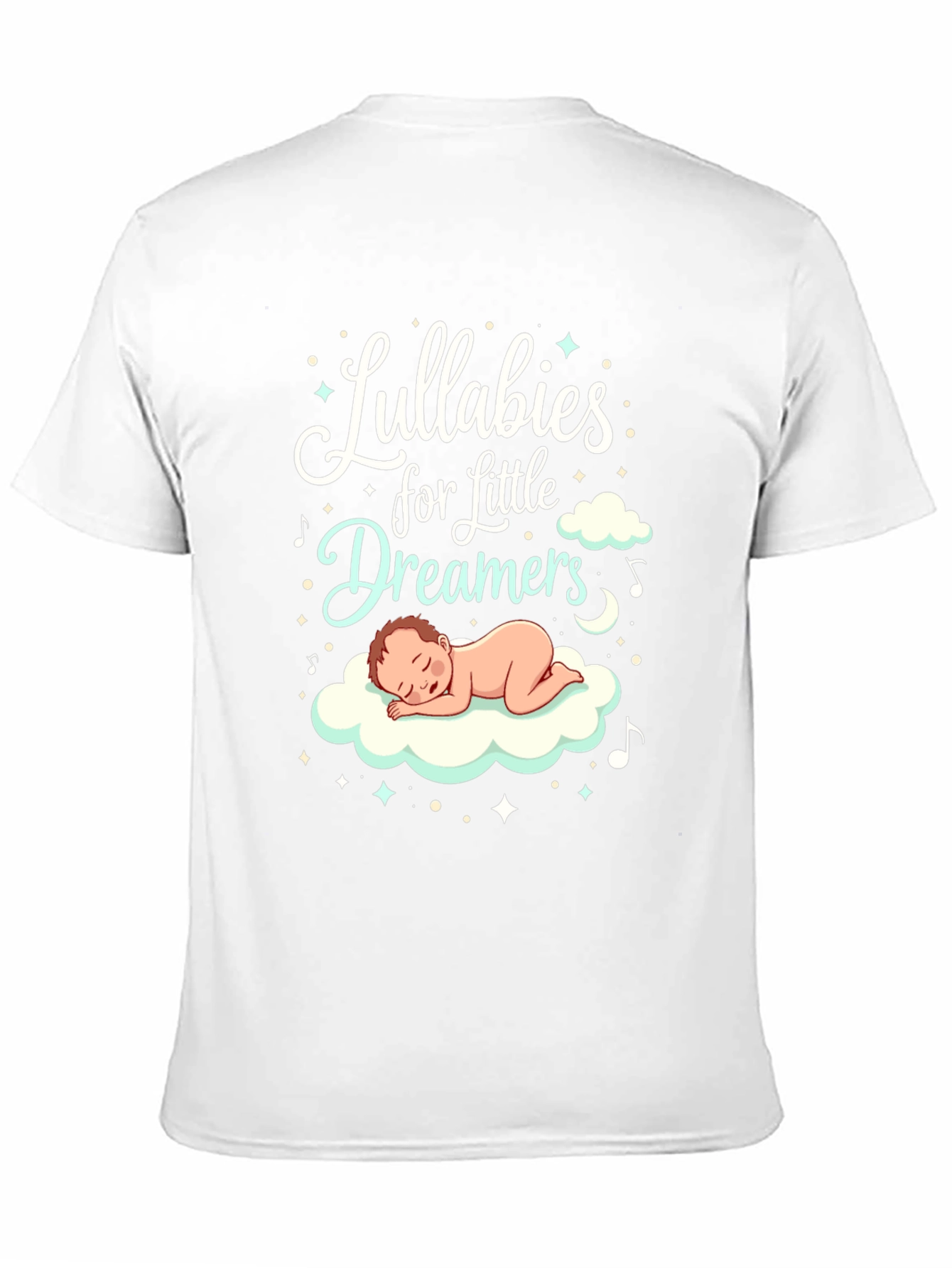 Lullabies for Little Dreamers Black Graphic Tee