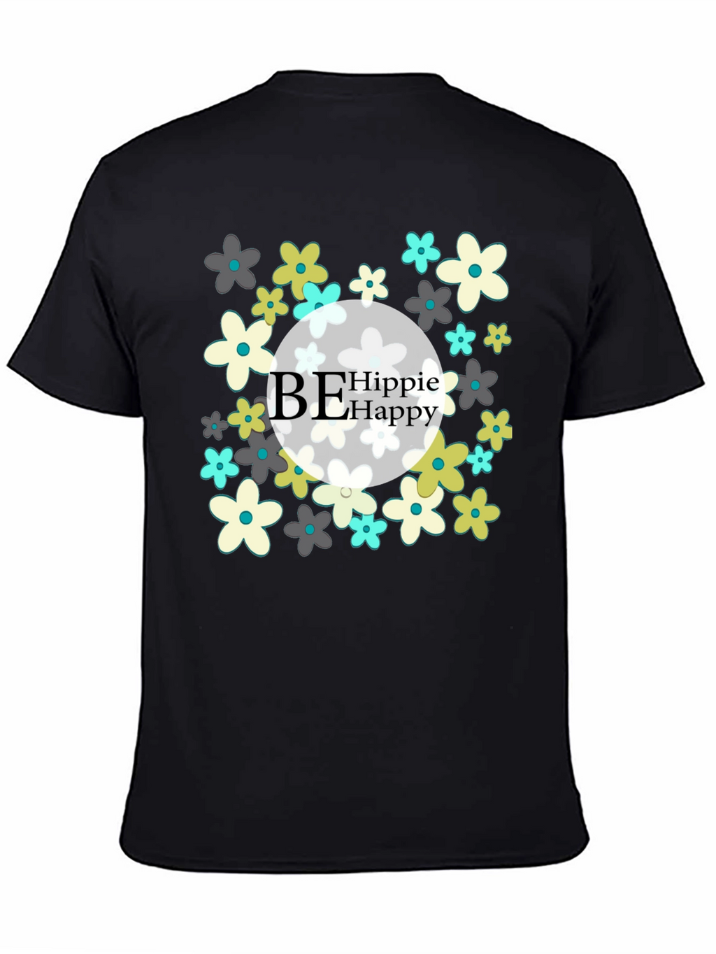 Be Hippie Happy Graphic Tee