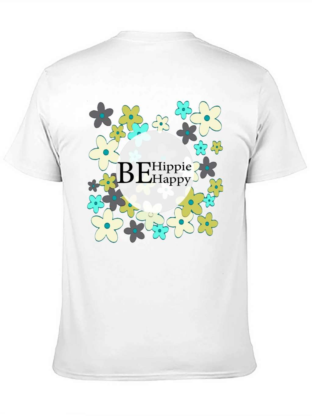 Be Hippie Happy Graphic Tee