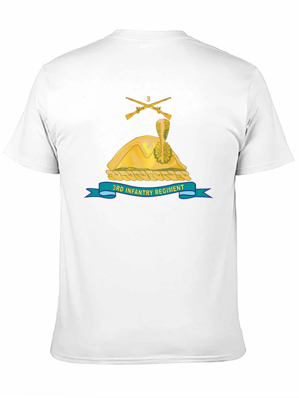 3rd Infantry Regiment Black T-Shirt