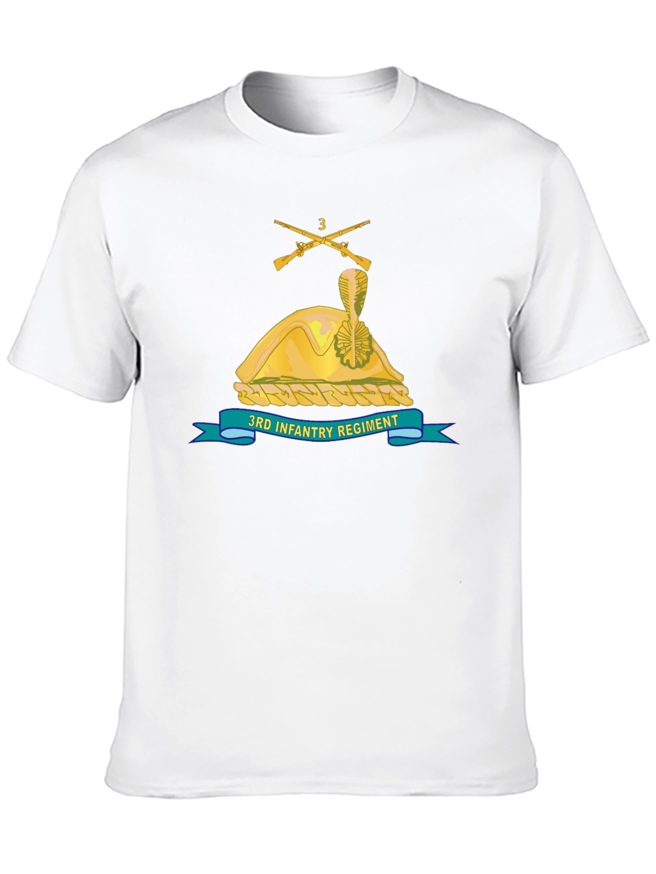3rd Infantry Regiment Black T-Shirt
