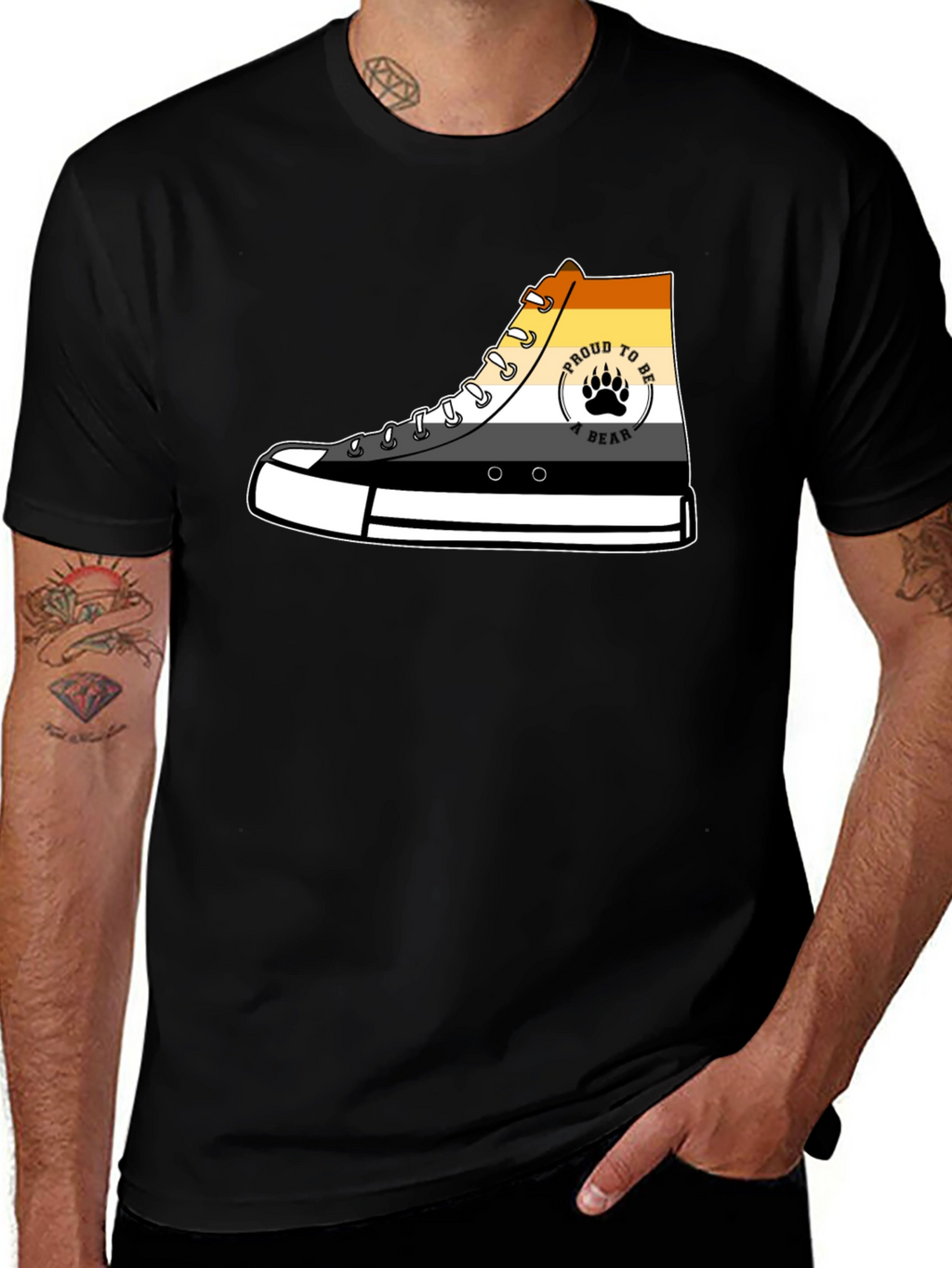 Bear Pride Sneaker T-Shirt