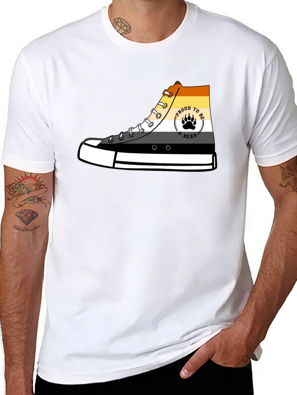 Bear Pride Sneaker T-Shirt