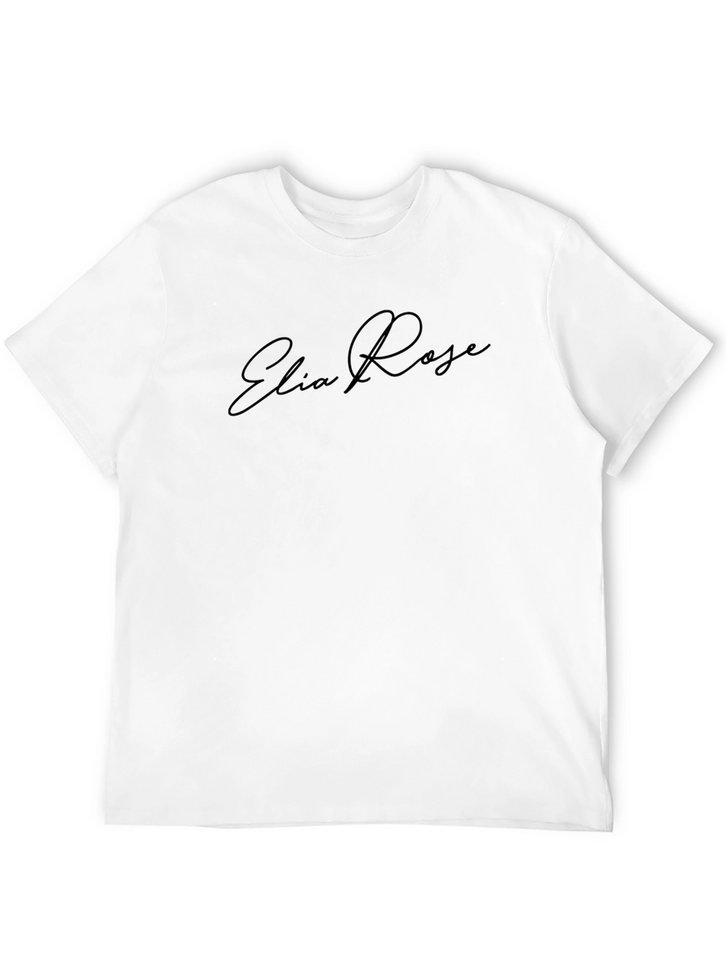 Elia Rose T-Shirt - Stylish Black Graphic Tee