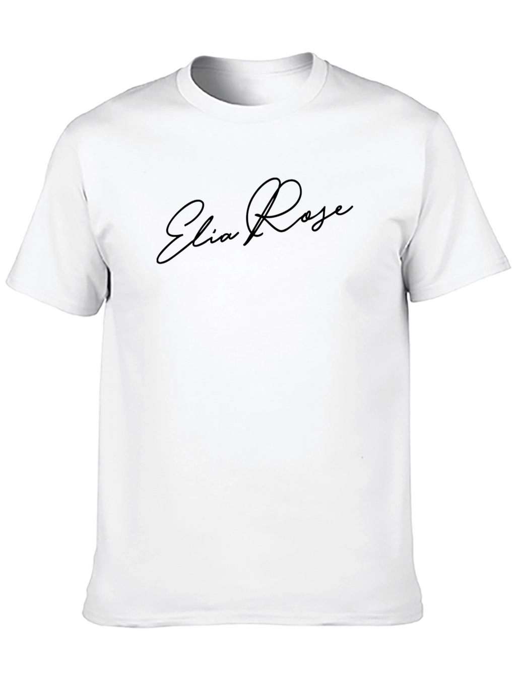 Elia Rose T-Shirt - Stylish Black Graphic Tee