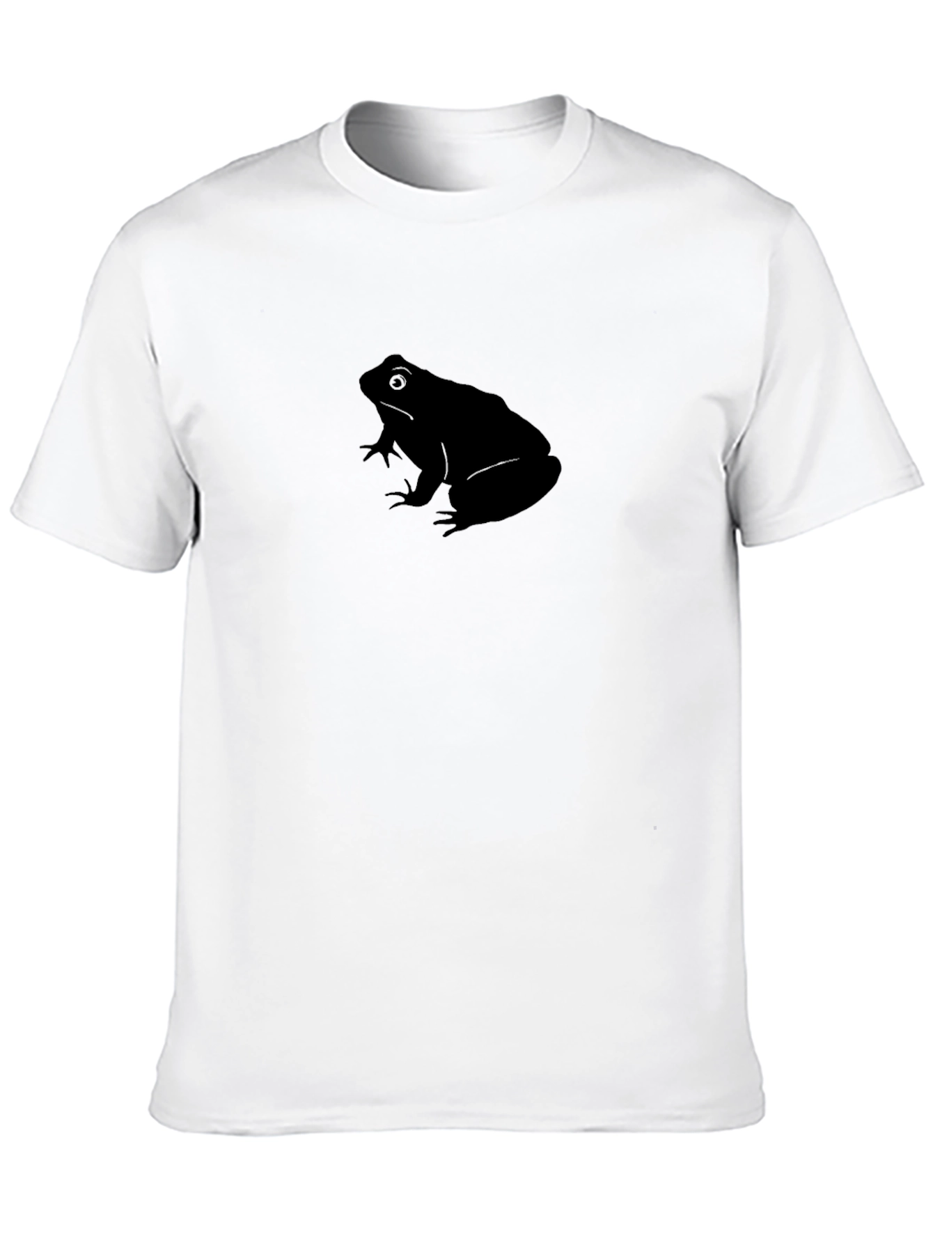 Black Frog Graphic T-Shirt - Casual Style