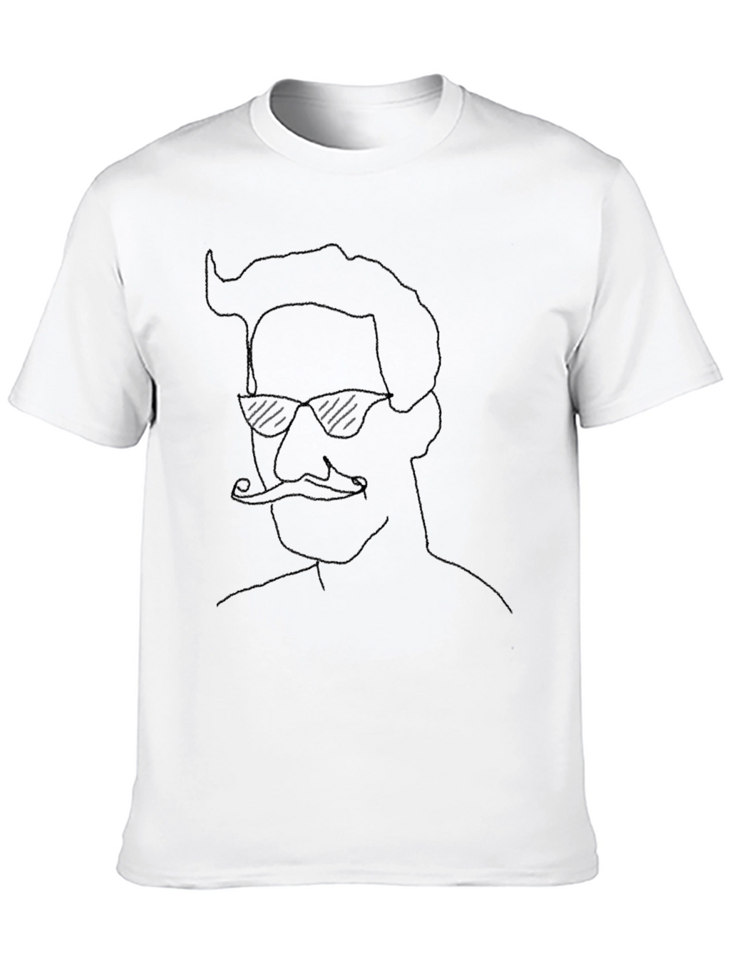 Cool Dude Graphic Tee - Black Cotton T-Shirt
