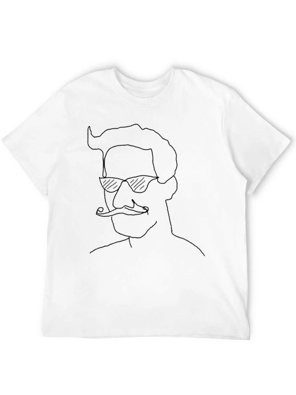 Cool Dude Graphic Tee - Black Cotton T-Shirt