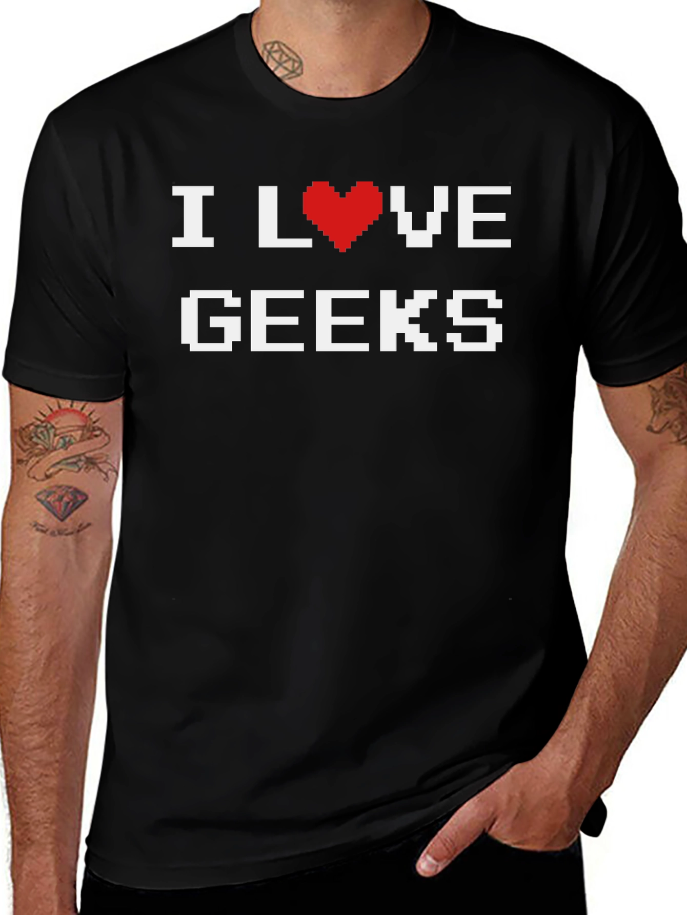 I Heart Geeks T-Shirt