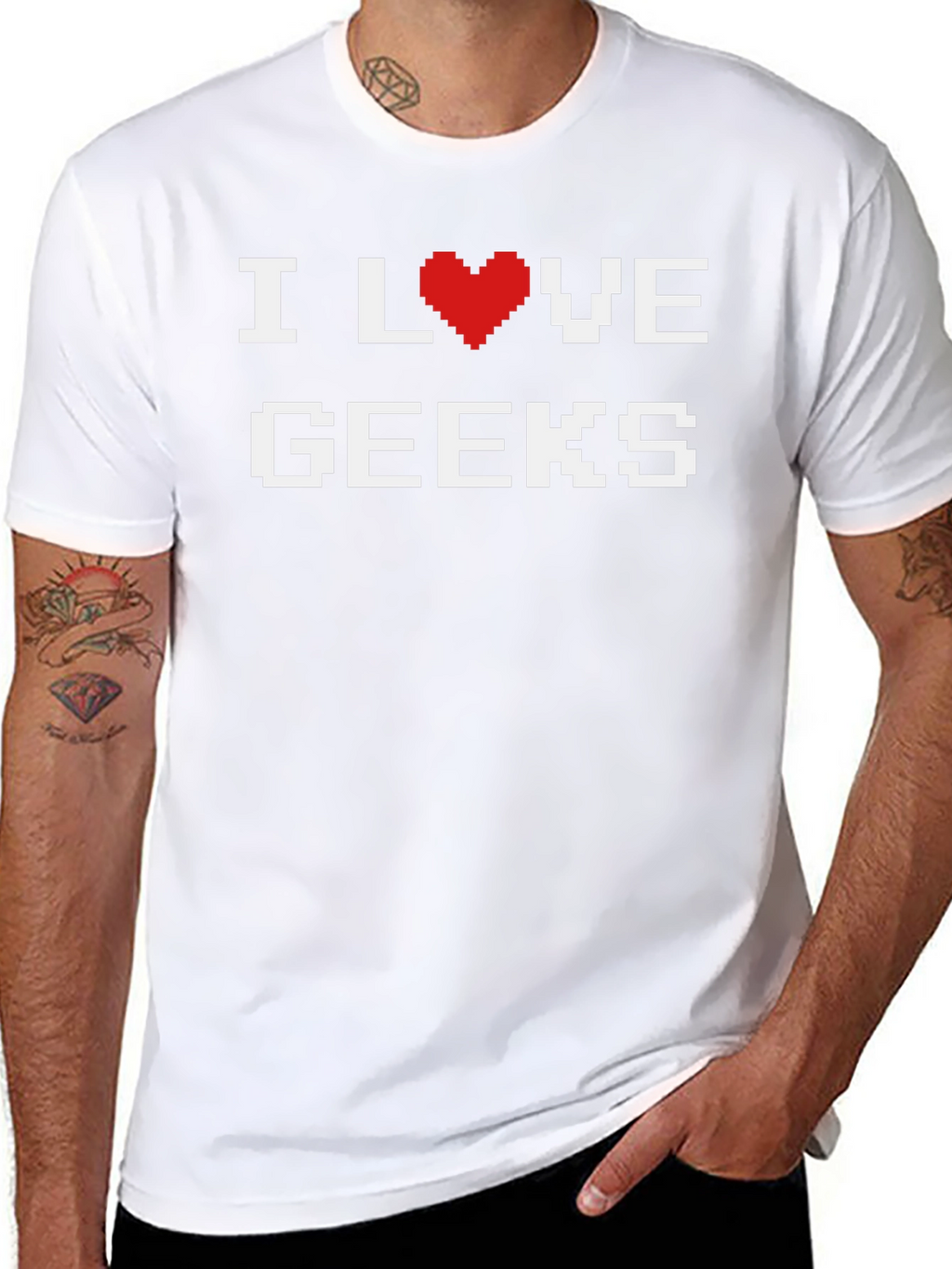 I Heart Geeks T-Shirt